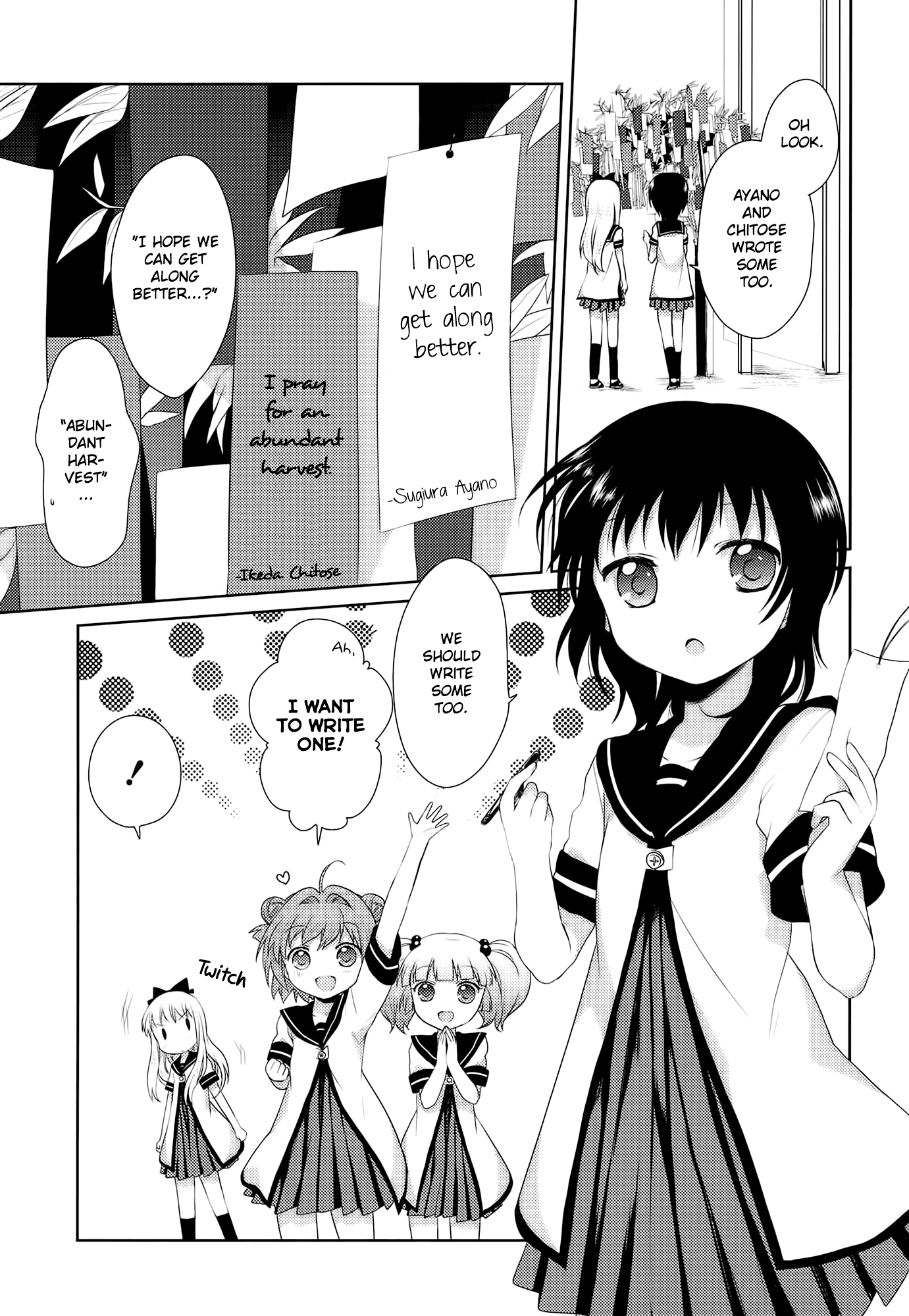 Yuru Yuri Chapter 13 page 10 - Chapter 13: A Solemn Wish Upon the Stars