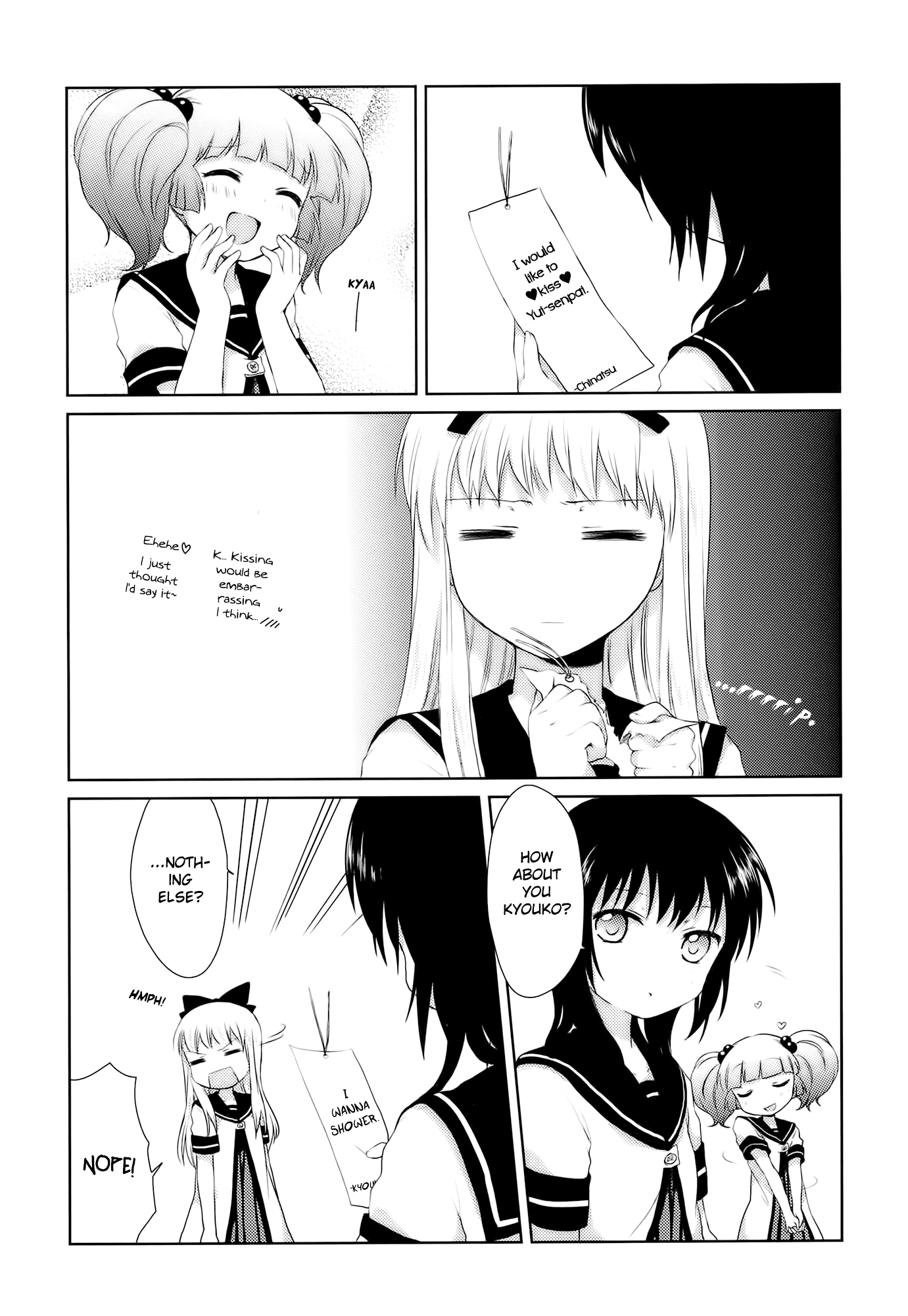 Yuru Yuri Chapter 13 page 12 - Chapter 13: A Solemn Wish Upon the Stars