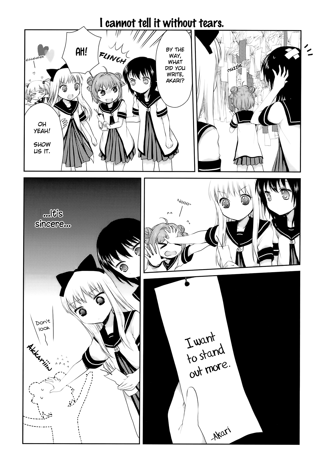 Yuru Yuri Chapter 13 page 15 - Chapter 13: A Solemn Wish Upon the Stars