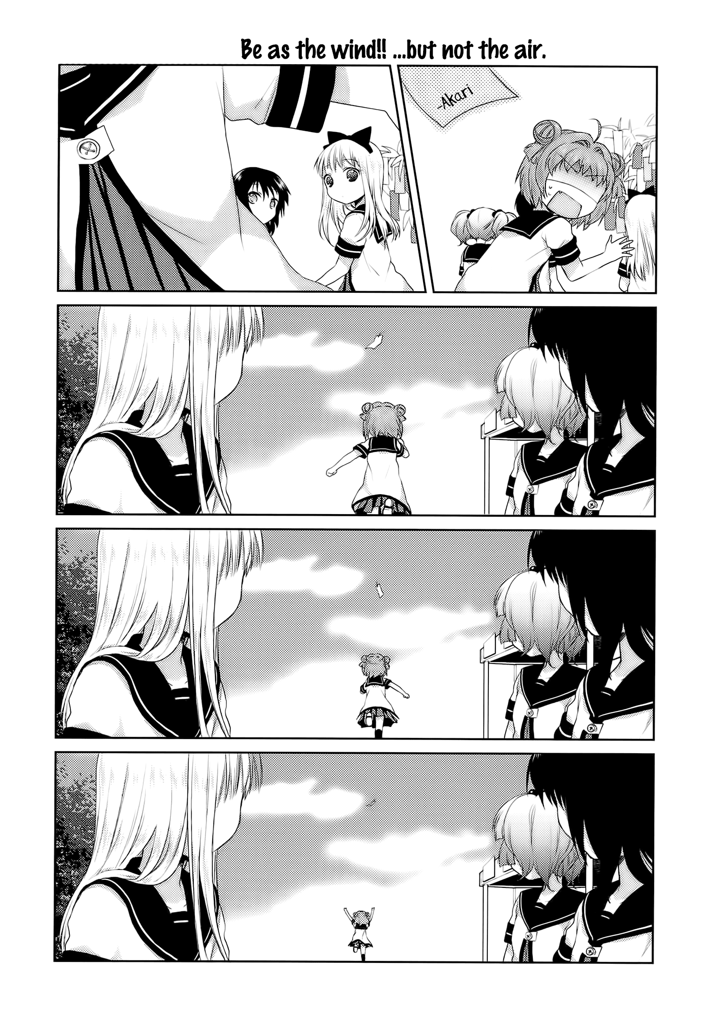 Yuru Yuri Chapter 13 page 17 - Chapter 13: A Solemn Wish Upon the Stars