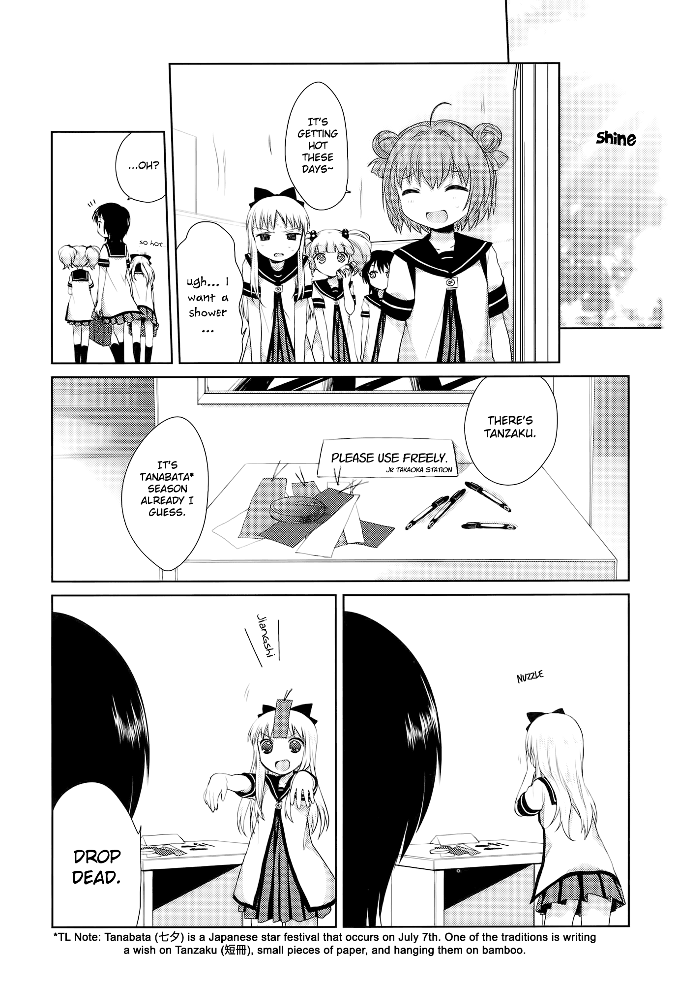 Yuru Yuri Chapter 13 page 6 - Chapter 13: A Solemn Wish Upon the Stars
