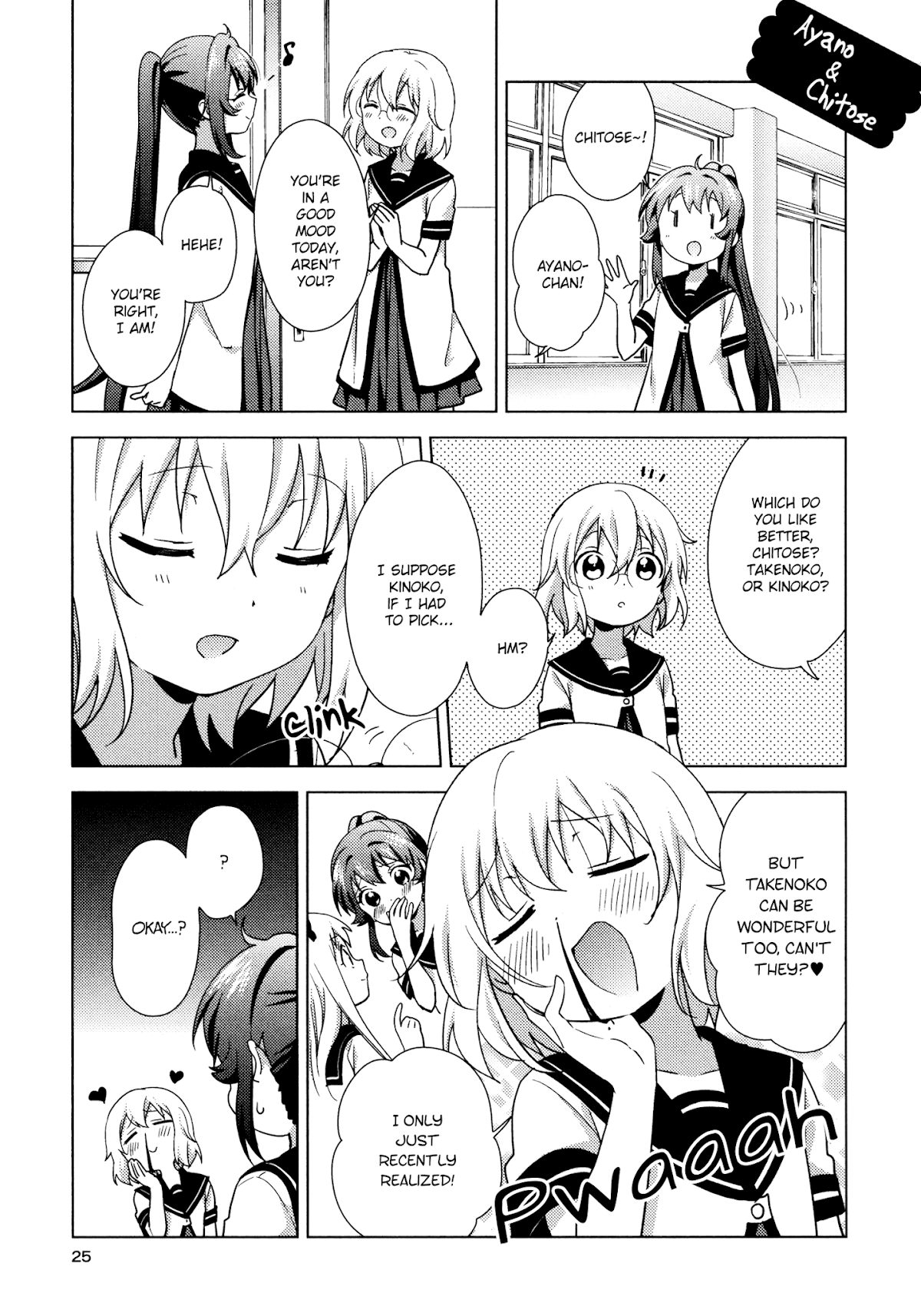 Yuru Yuri Chapter 130 page 7 - Chapter 130: A Precious Facet of Funami Yui