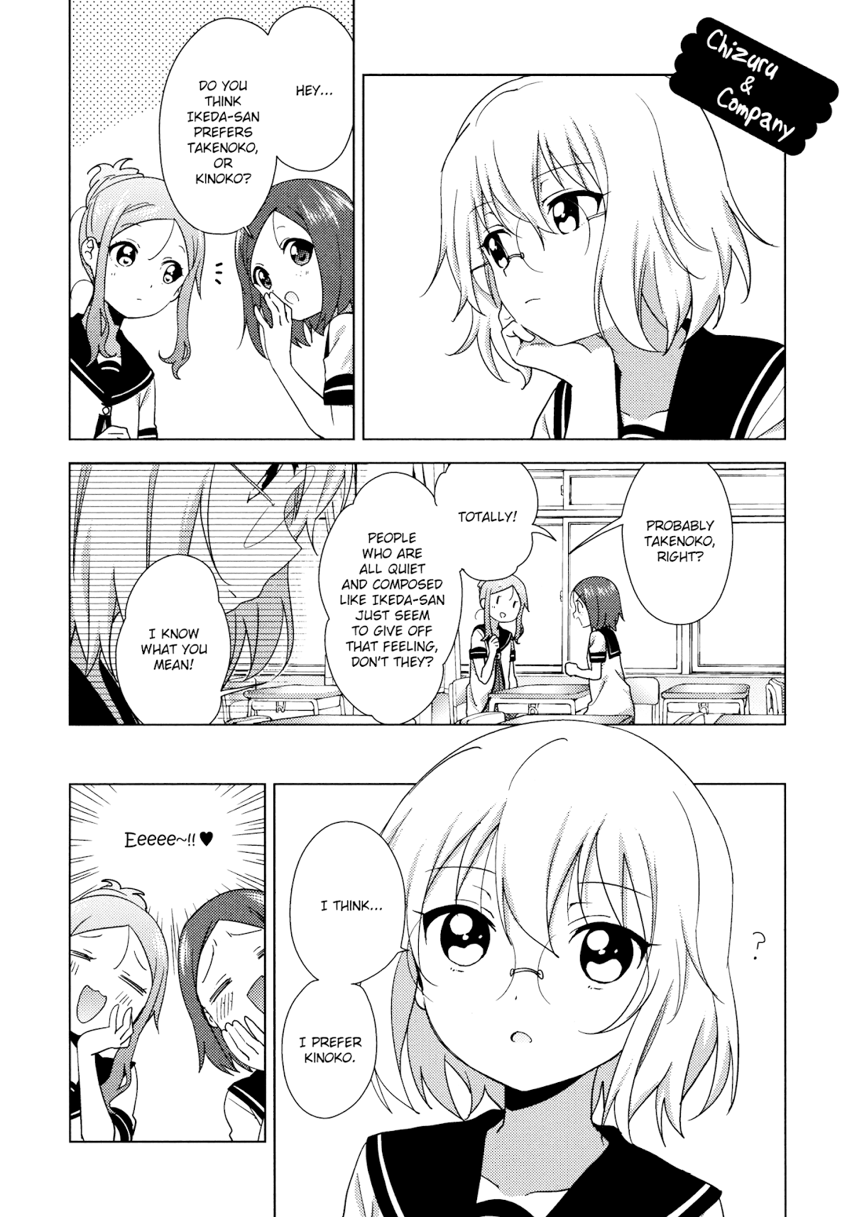Yuru Yuri Chapter 130 page 8 - Chapter 130: A Precious Facet of Funami Yui