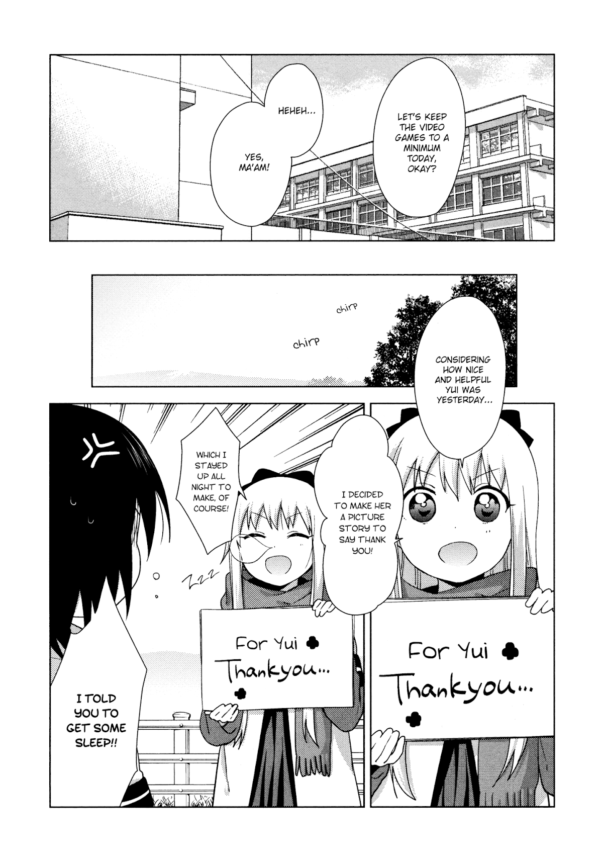 Yuru Yuri Chapter 131 page 12 - Chapter 131: The World's Troubles Are Mostly All From Lack Of Sleep