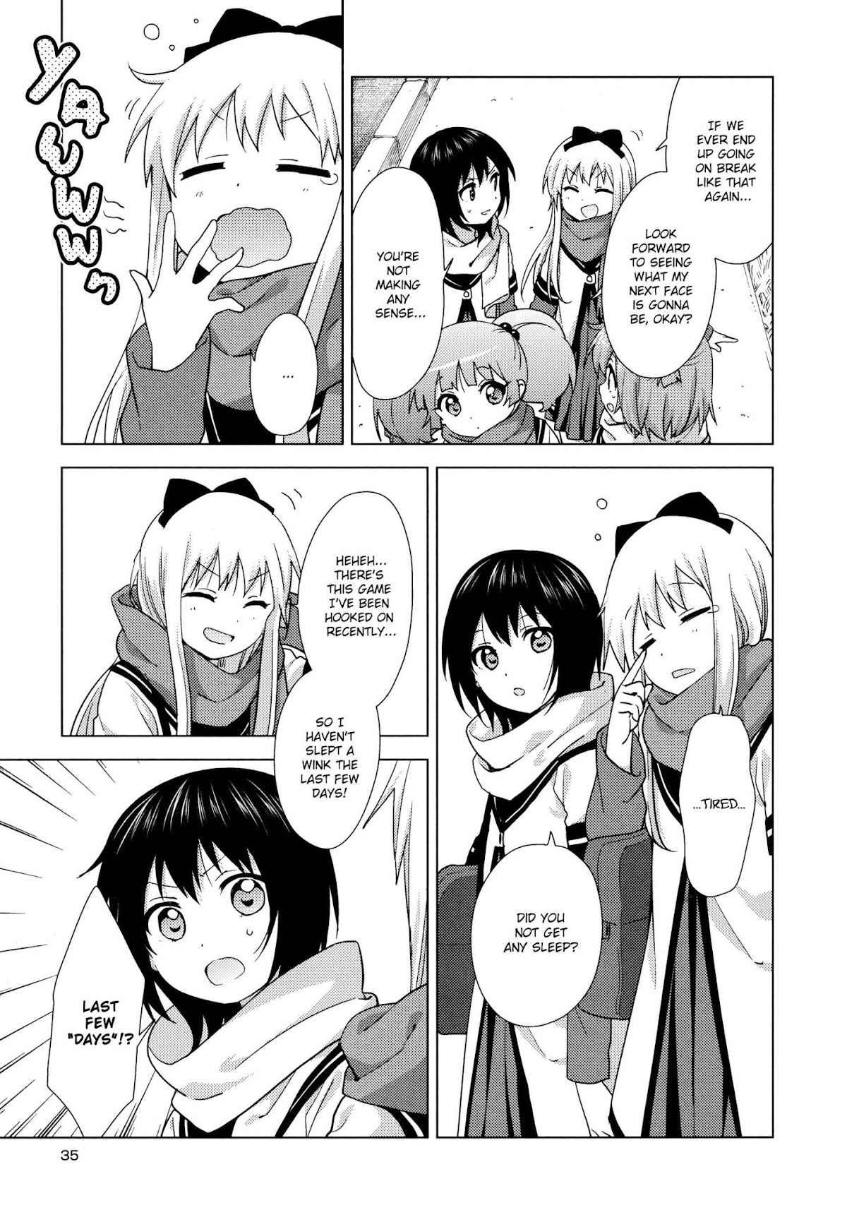 Yuru Yuri Chapter 131 page 3 - Chapter 131: The World's Troubles Are Mostly All From Lack Of Sleep