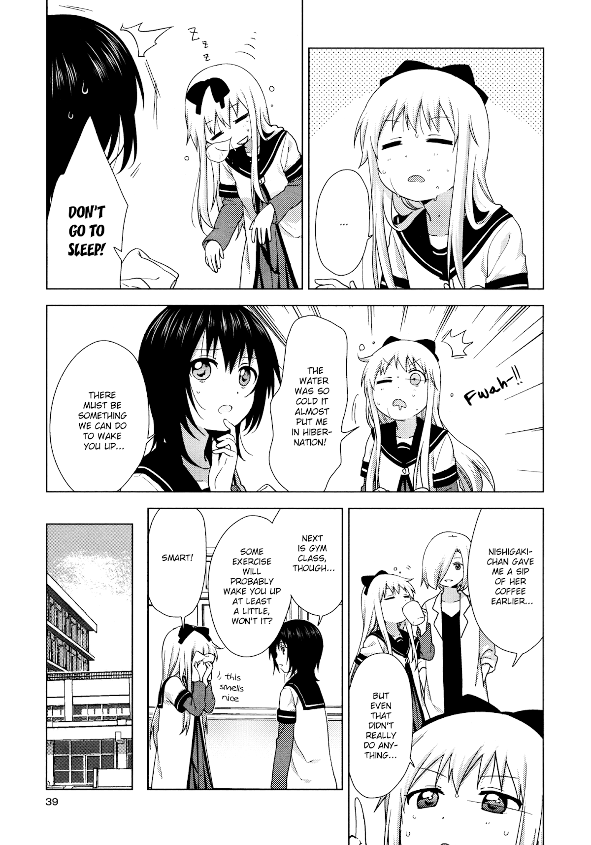 Yuru Yuri Chapter 131 page 7 - Chapter 131: The World's Troubles Are Mostly All From Lack Of Sleep