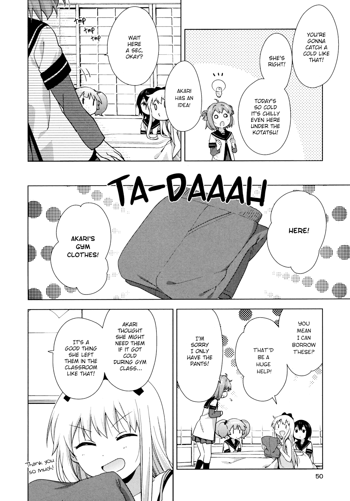 Yuru Yuri Chapter 132 page 4 - Chapter 132: Kyouko Borrowed Item Collection