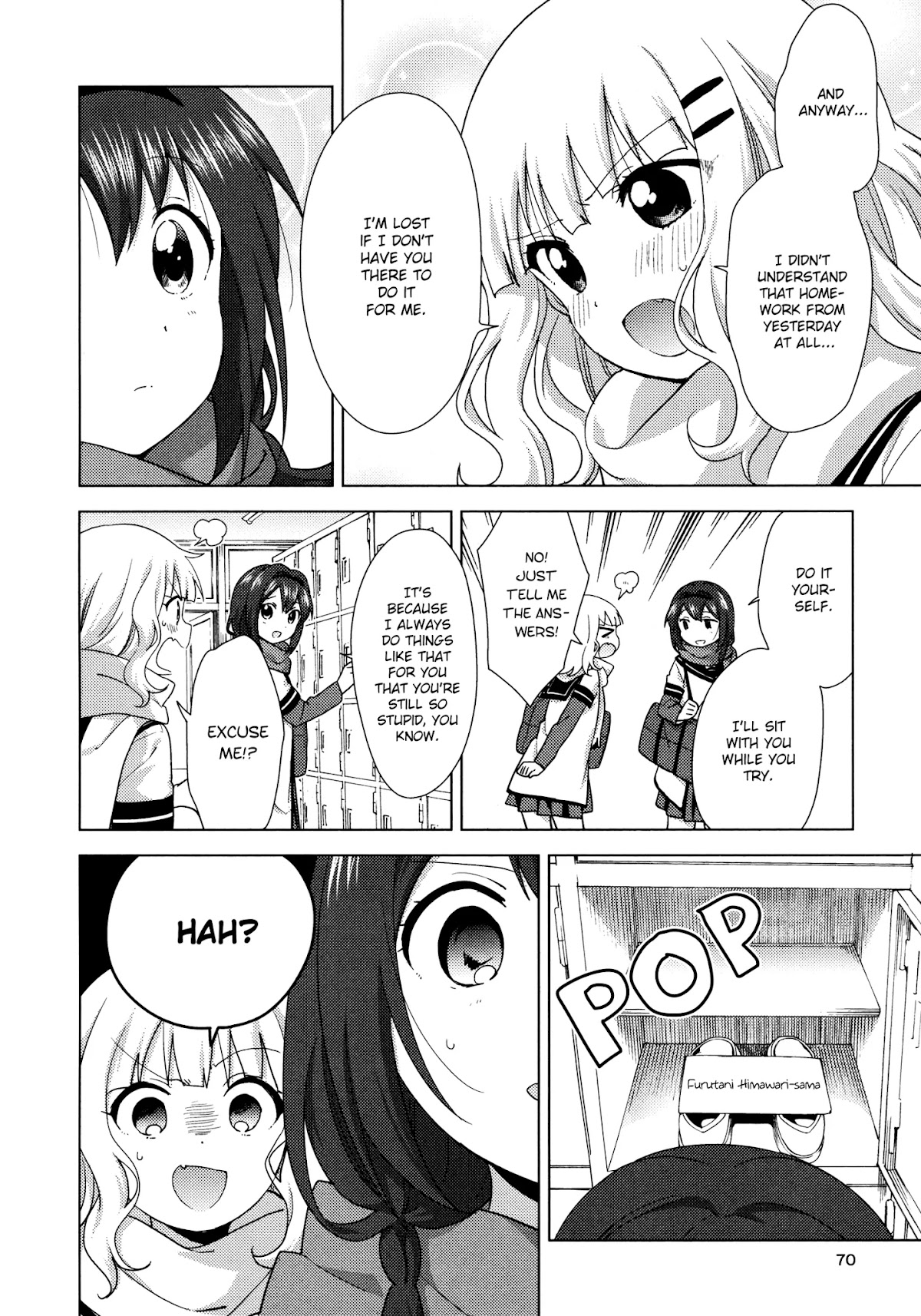 Yuru Yuri Chapter 133 page 10 - Chapter 133: Love Letter Rhapsody