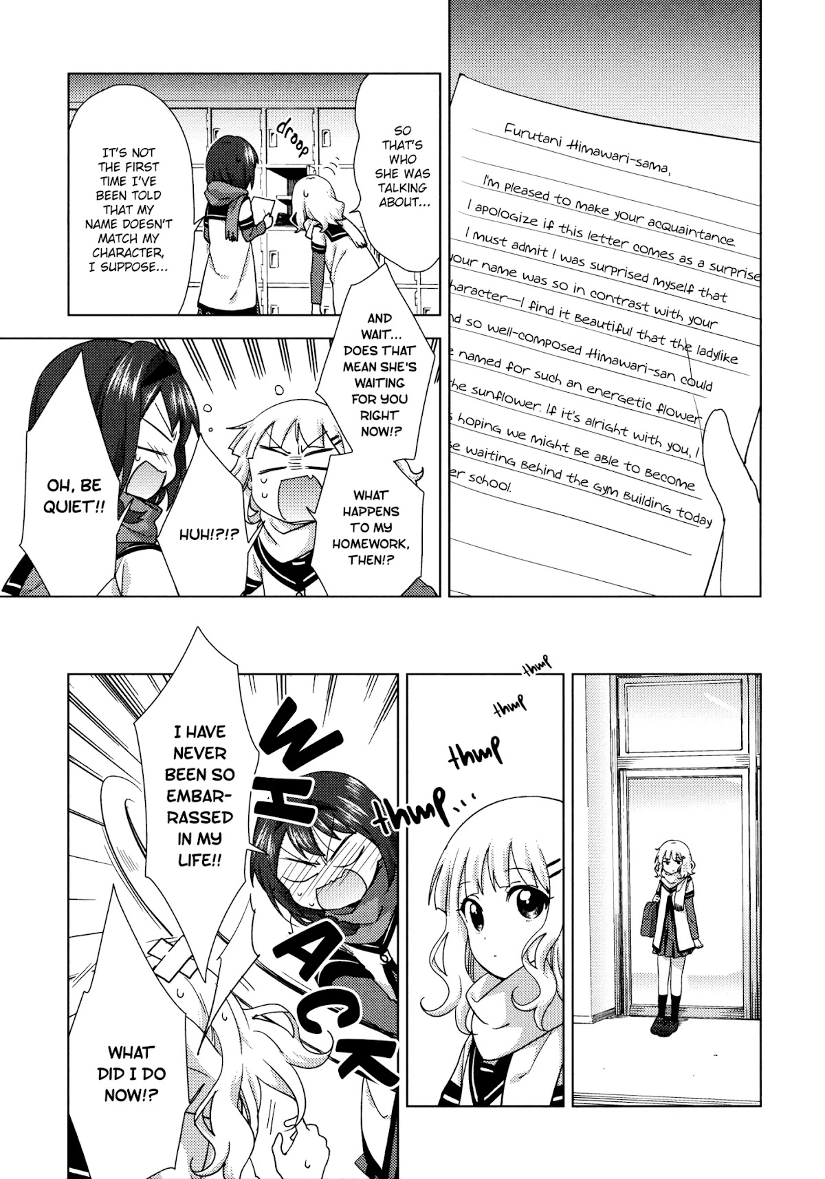Yuru Yuri Chapter 133 page 11 - Chapter 133: Love Letter Rhapsody