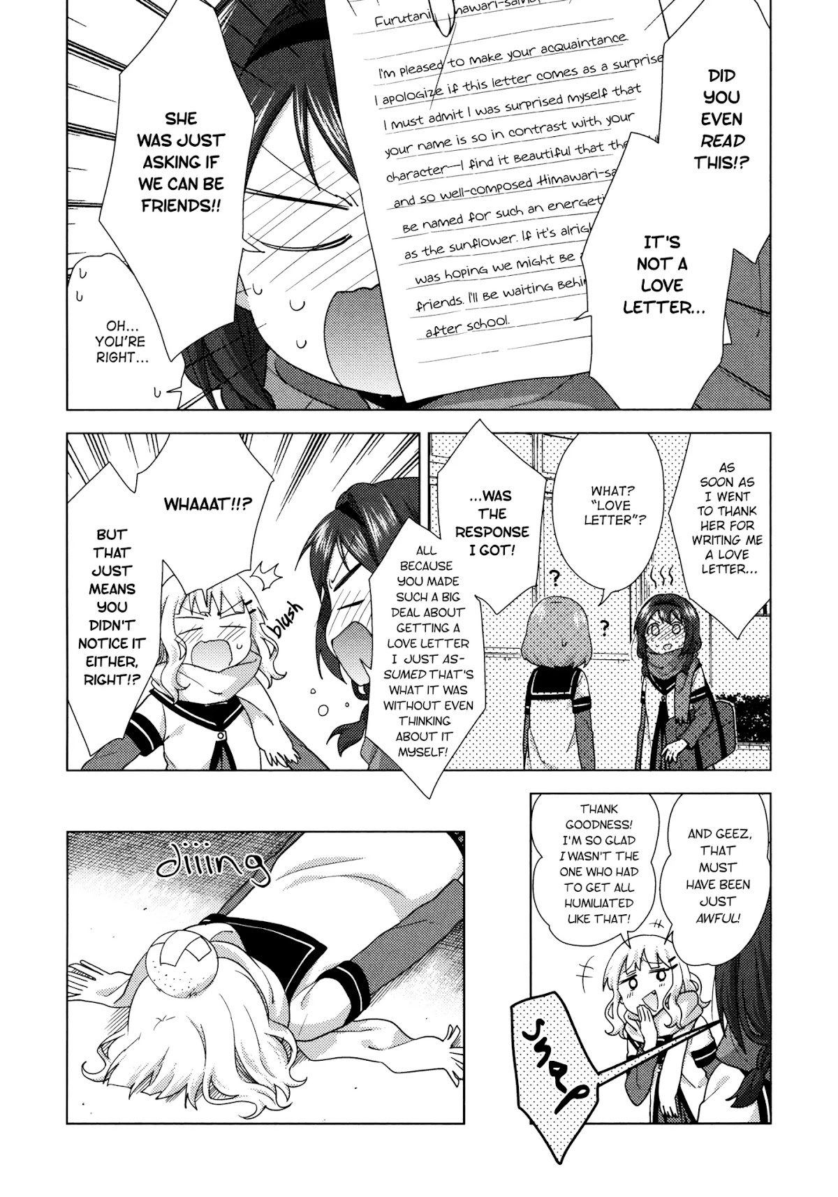 Yuru Yuri Chapter 133 page 12 - Chapter 133: Love Letter Rhapsody