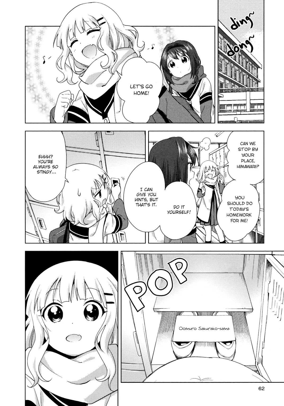 Yuru Yuri Chapter 133 page 2 - Chapter 133: Love Letter Rhapsody