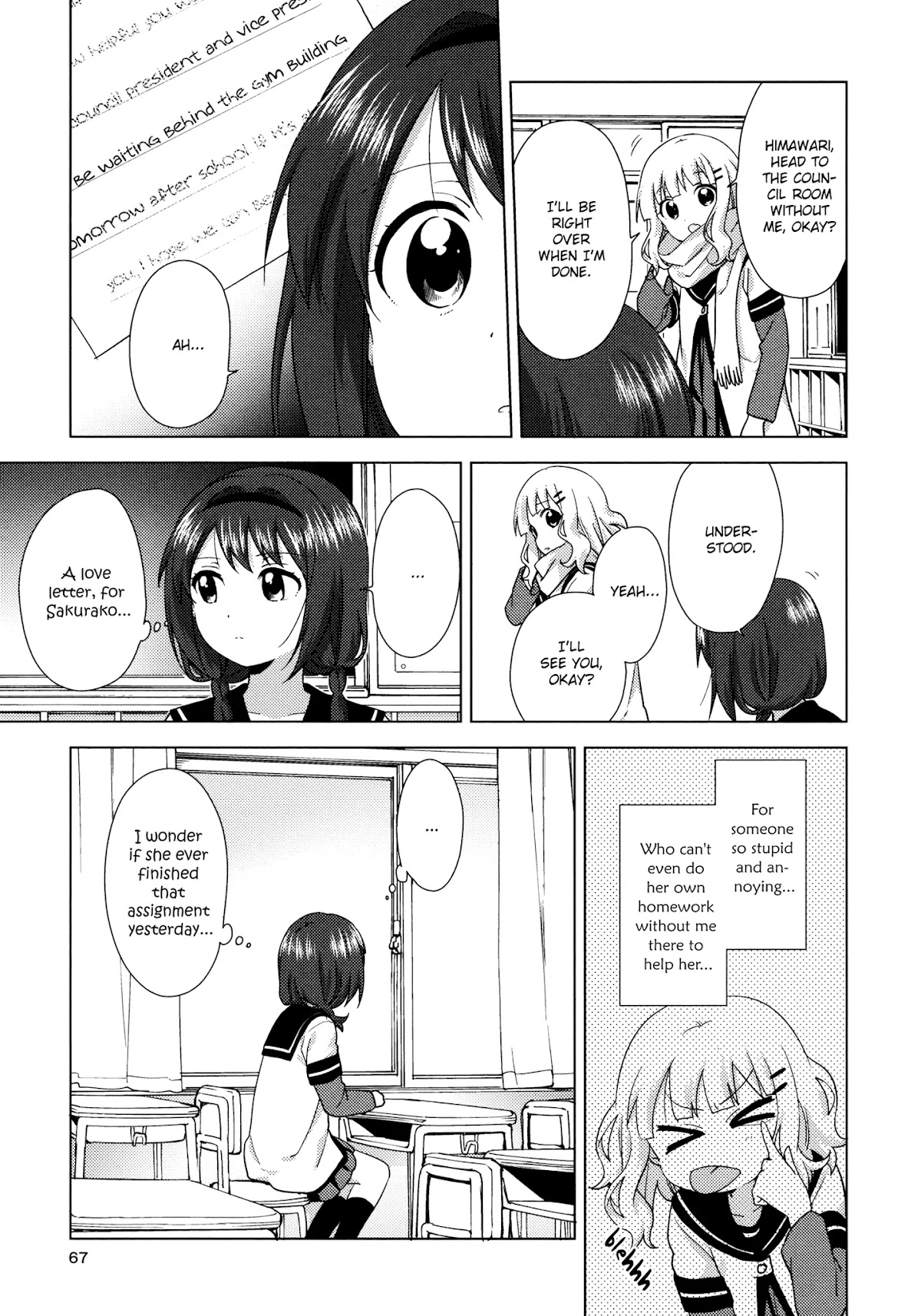 Yuru Yuri Chapter 133 page 7 - Chapter 133: Love Letter Rhapsody