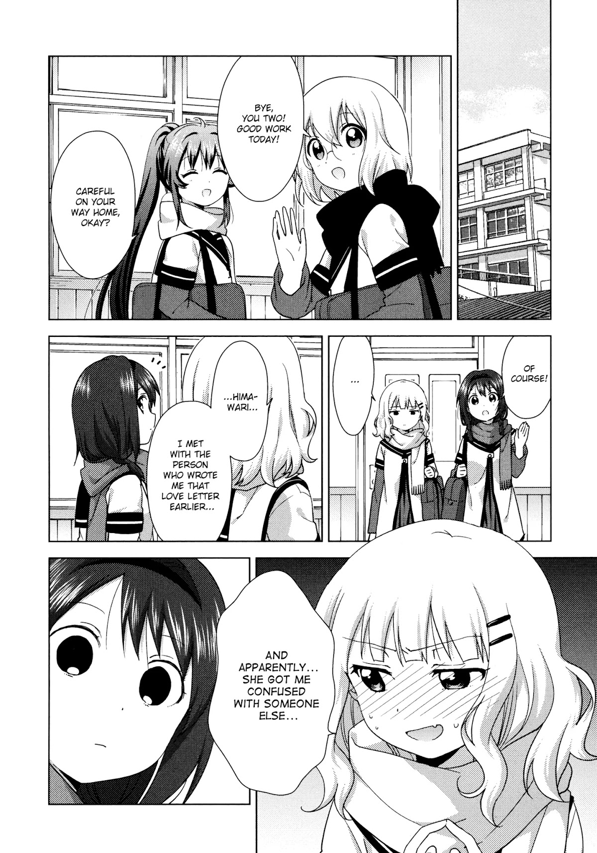 Yuru Yuri Chapter 133 page 8 - Chapter 133: Love Letter Rhapsody