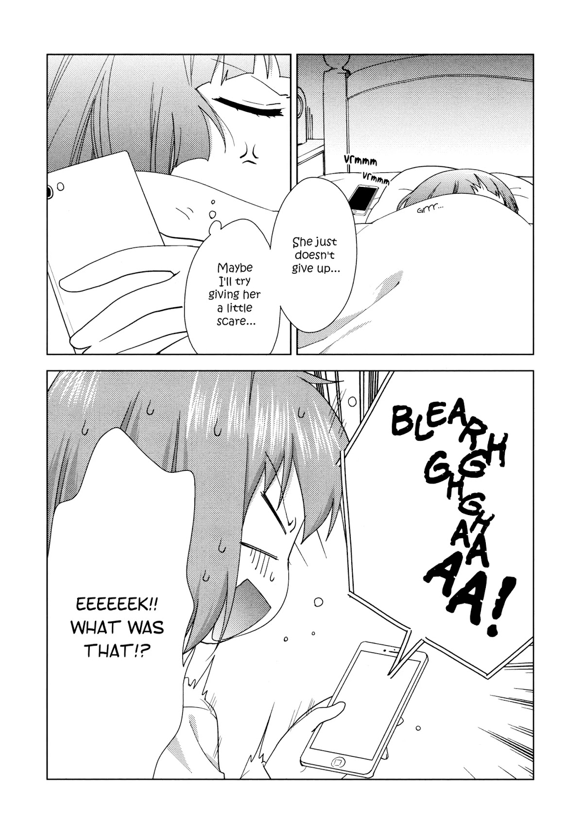 Yuru Yuri Chapter 134 page 12 - Chapter 134: Are You Asleep?