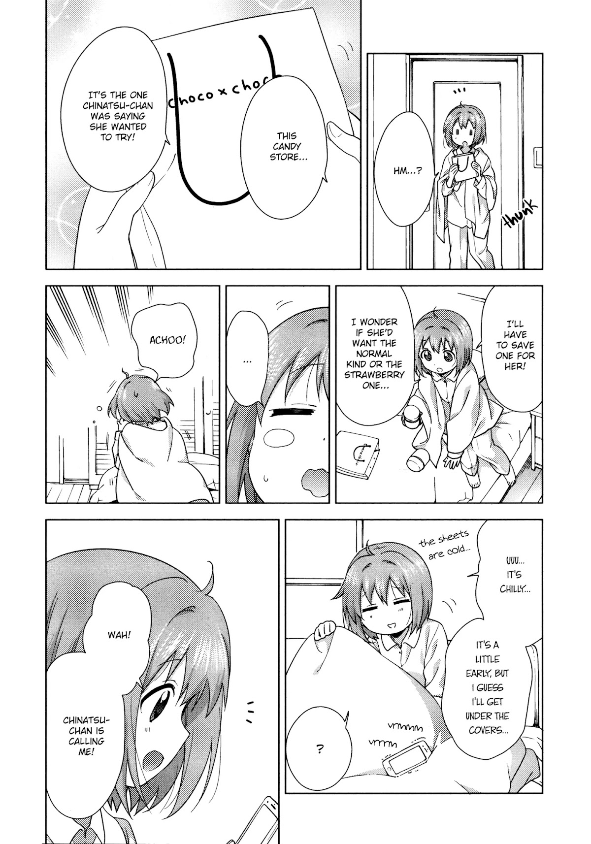 Yuru Yuri Chapter 134 page 3 - Chapter 134: Are You Asleep?