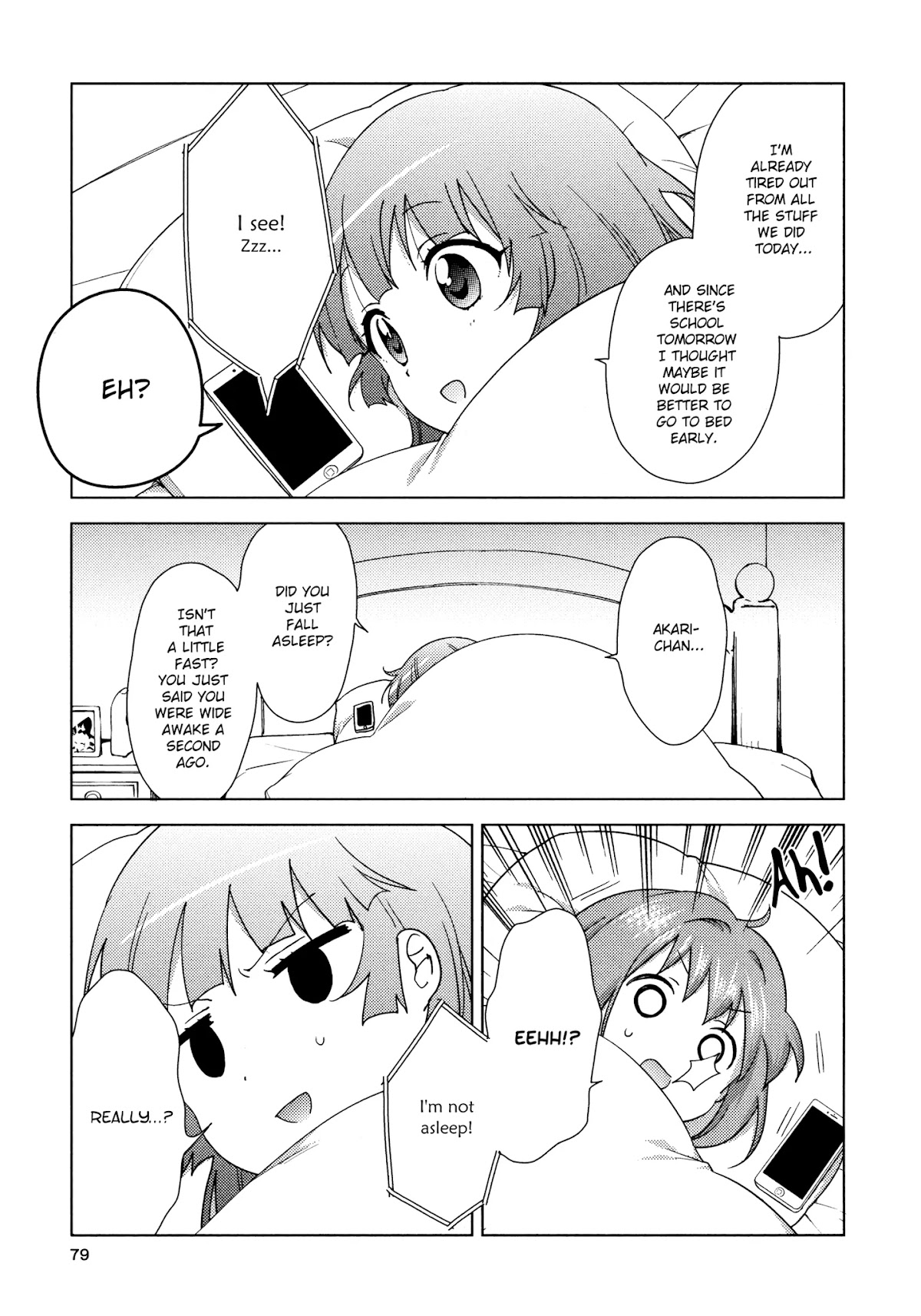 Yuru Yuri Chapter 134 page 5 - Chapter 134: Are You Asleep?