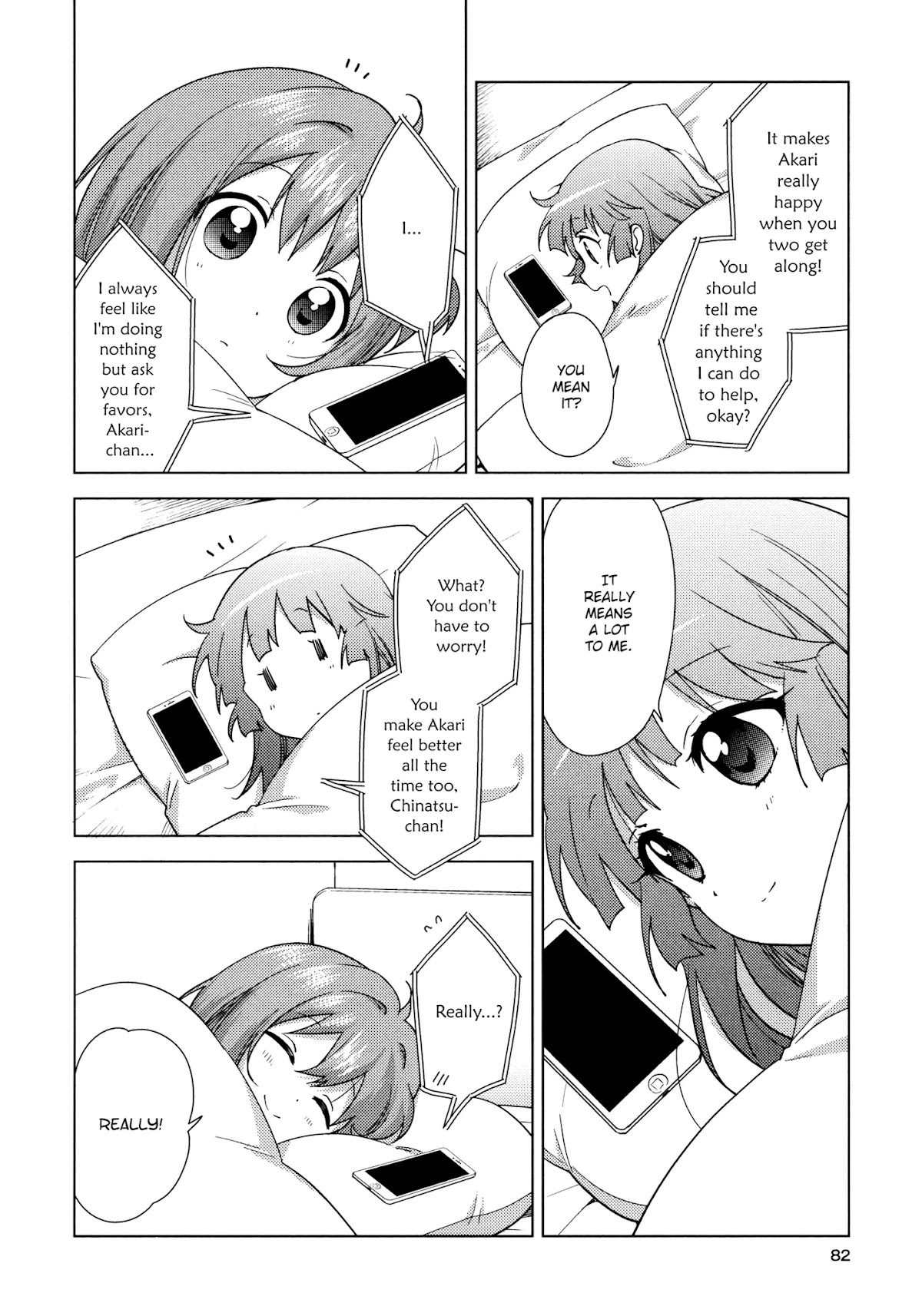 Yuru Yuri Chapter 134 page 8 - Chapter 134: Are You Asleep?