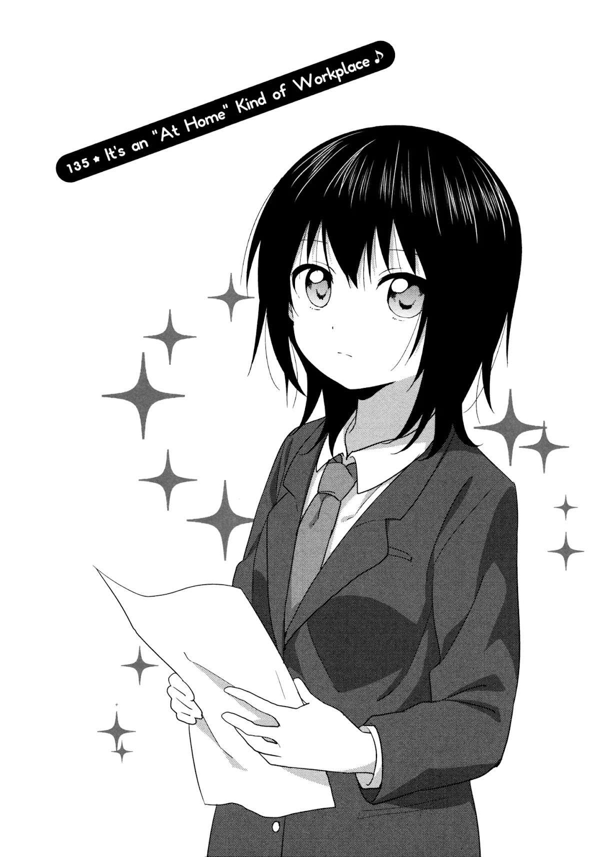 Yuru Yuri Chapter 135 page 1 - Chapter 135: It's an "At Home" Kind of Workplace ♪