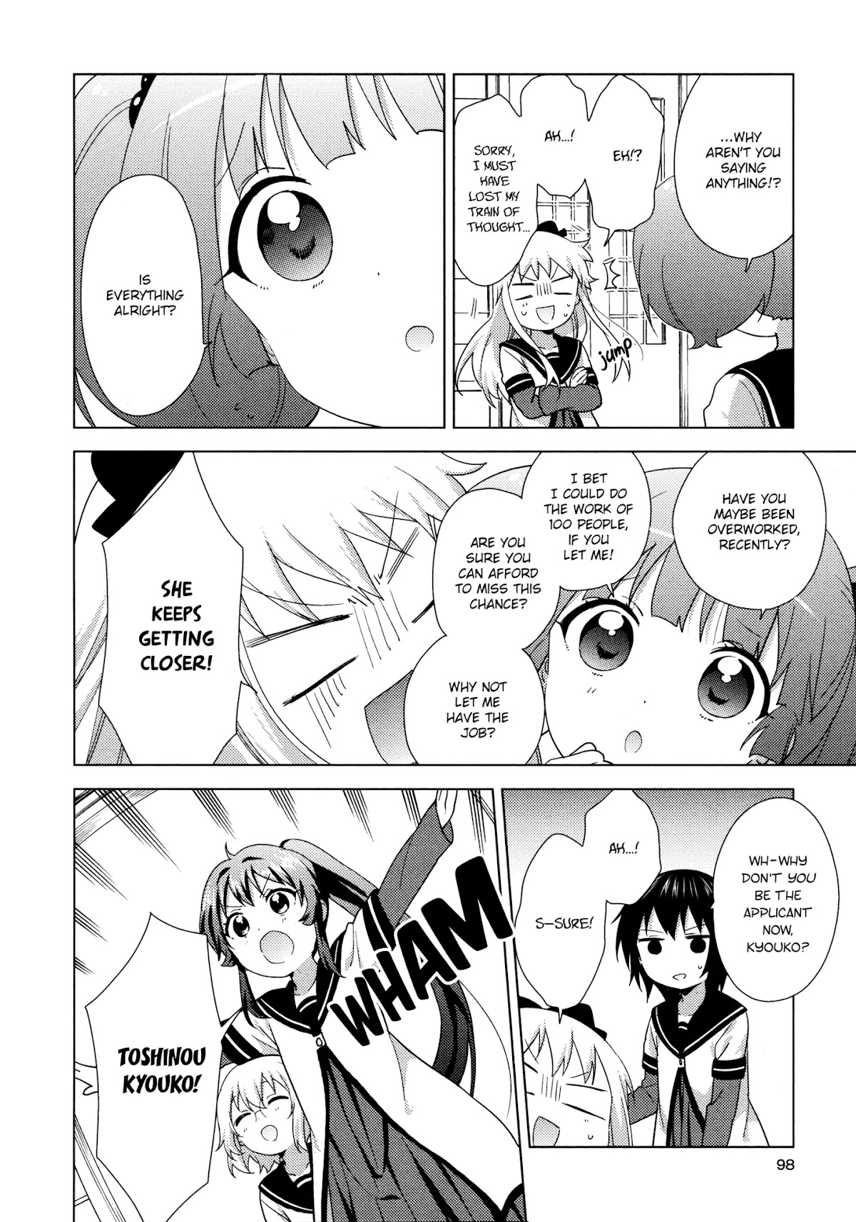 Yuru Yuri Chapter 135 page 10 - Chapter 135: It's an "At Home" Kind of Workplace ♪