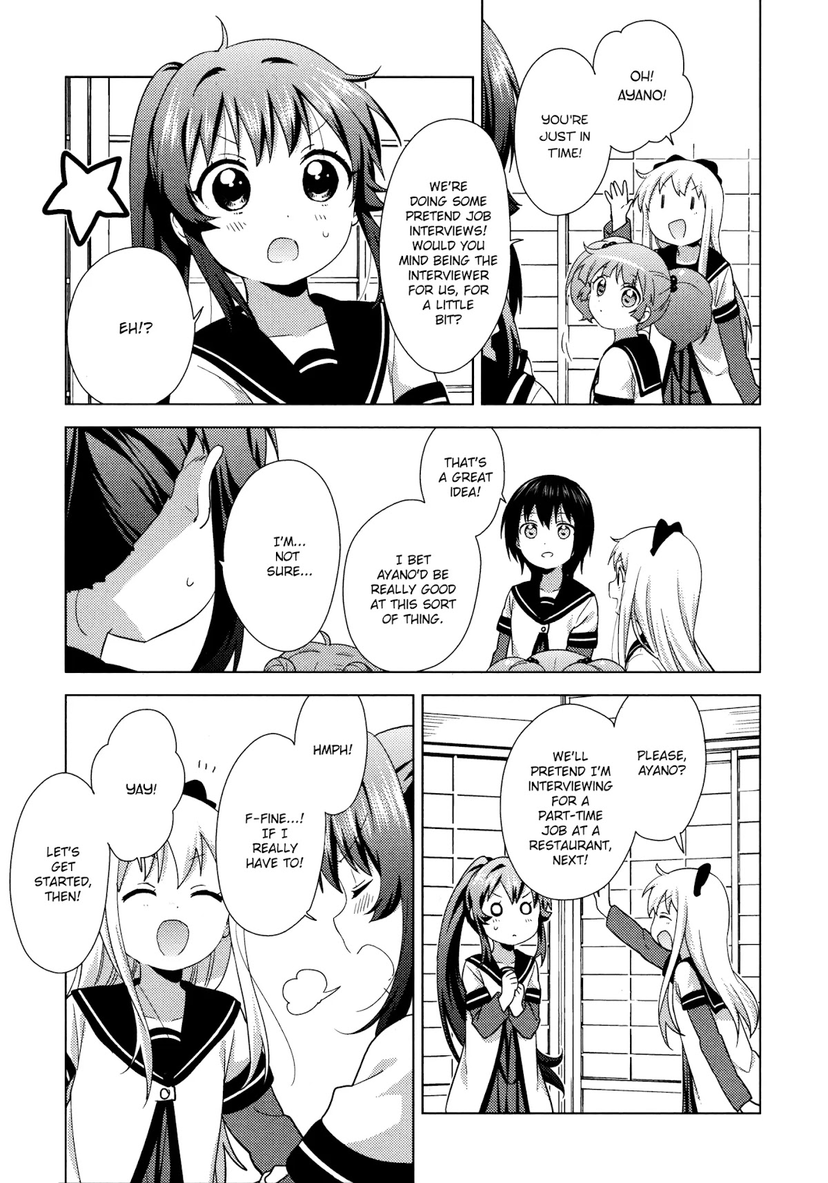 Yuru Yuri Chapter 135 page 11 - Chapter 135: It's an "At Home" Kind of Workplace ♪