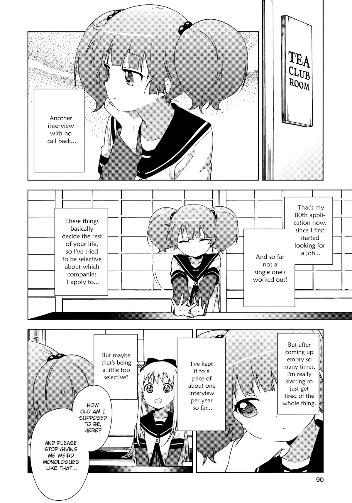 Yuru Yuri Chapter 135 page 2 - Chapter 135: It's an "At Home" Kind of Workplace ♪