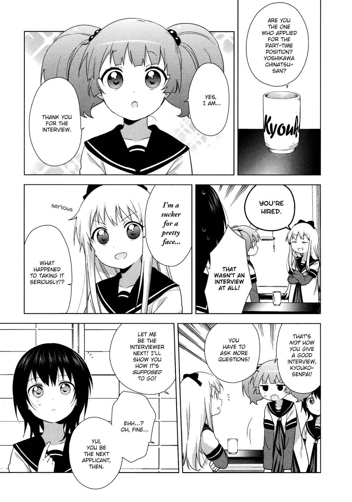 Yuru Yuri Chapter 135 page 5 - Chapter 135: It's an "At Home" Kind of Workplace ♪