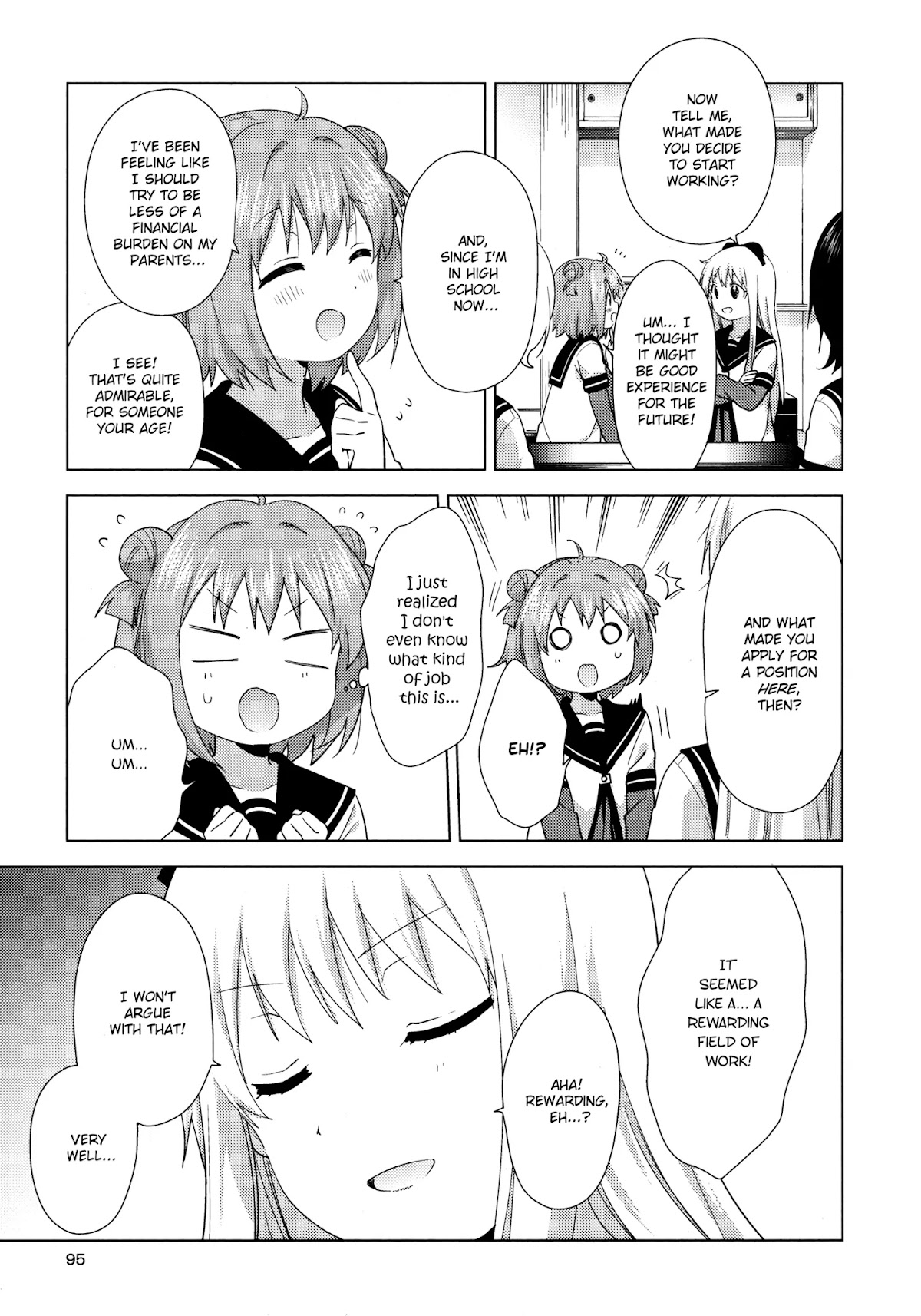 Yuru Yuri Chapter 135 page 7 - Chapter 135: It's an "At Home" Kind of Workplace ♪
