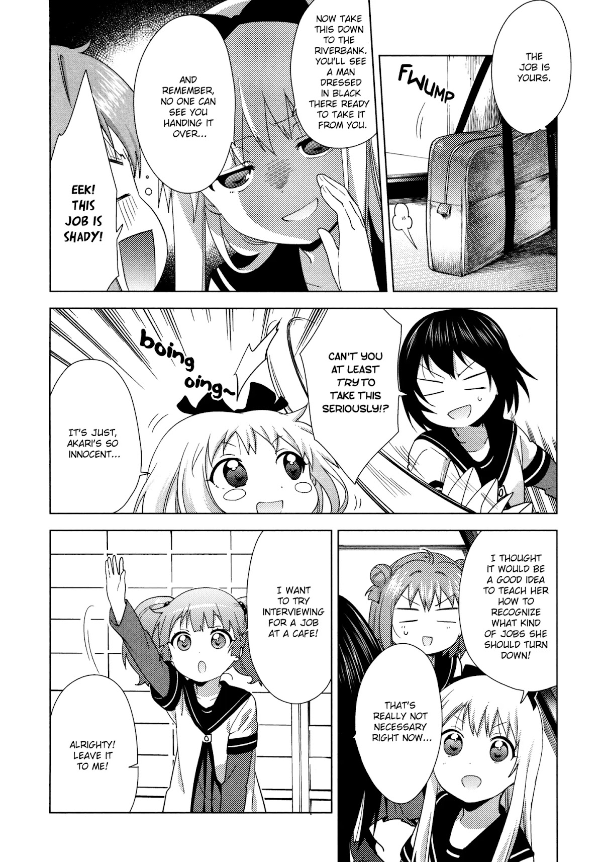 Yuru Yuri Chapter 135 page 8 - Chapter 135: It's an "At Home" Kind of Workplace ♪