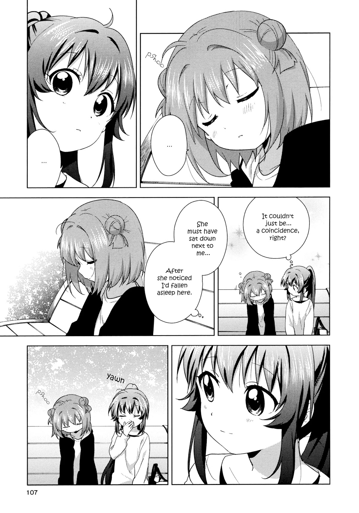 Yuru Yuri Chapter 136 page 5 - Chapter 136: Relay Napping