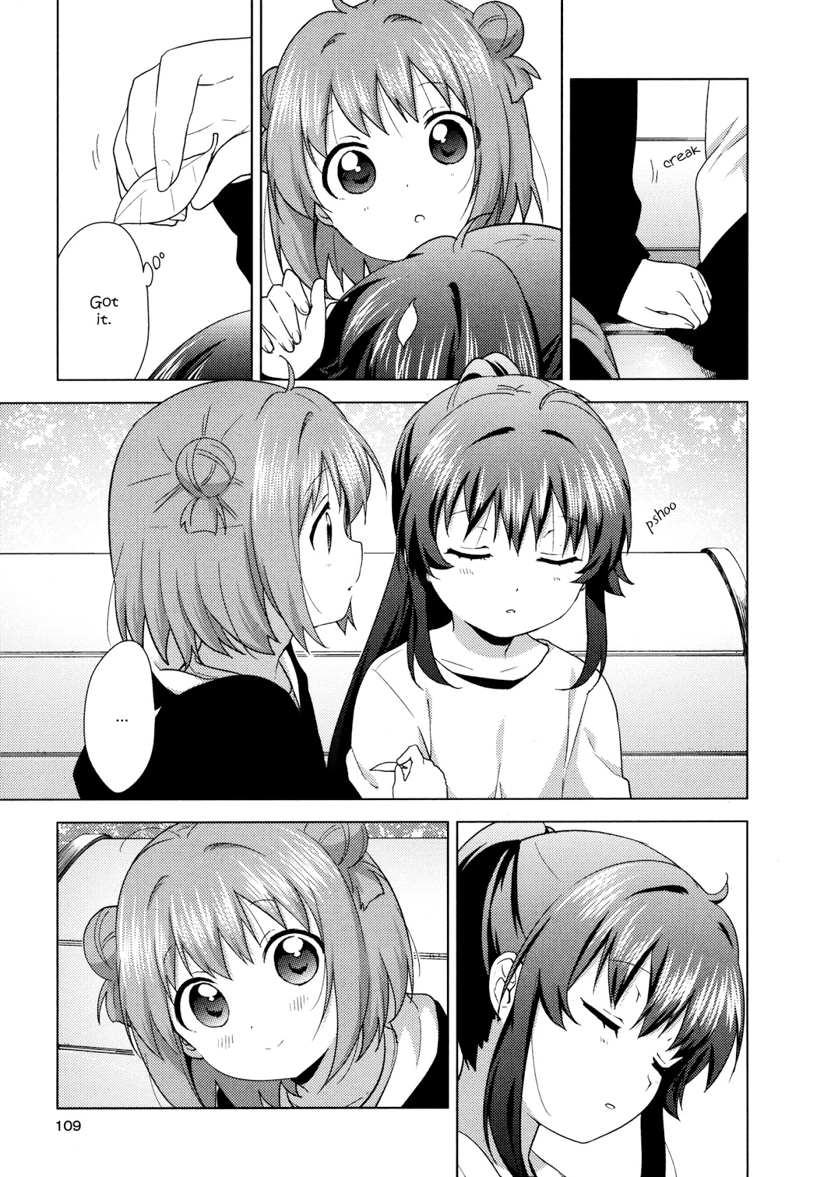 Yuru Yuri Chapter 136 page 7 - Chapter 136: Relay Napping
