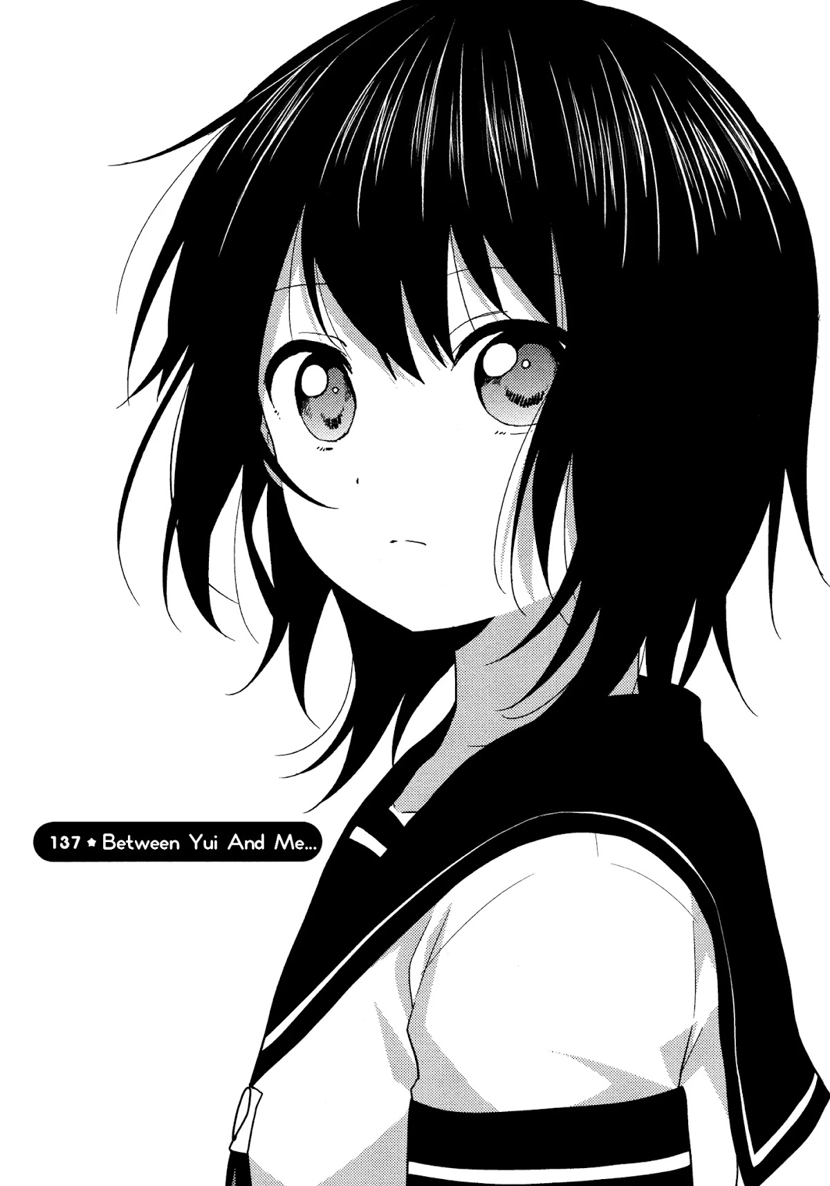 Yuru Yuri Chapter 137 page 1 - Chapter 137: Between Yui and Me...