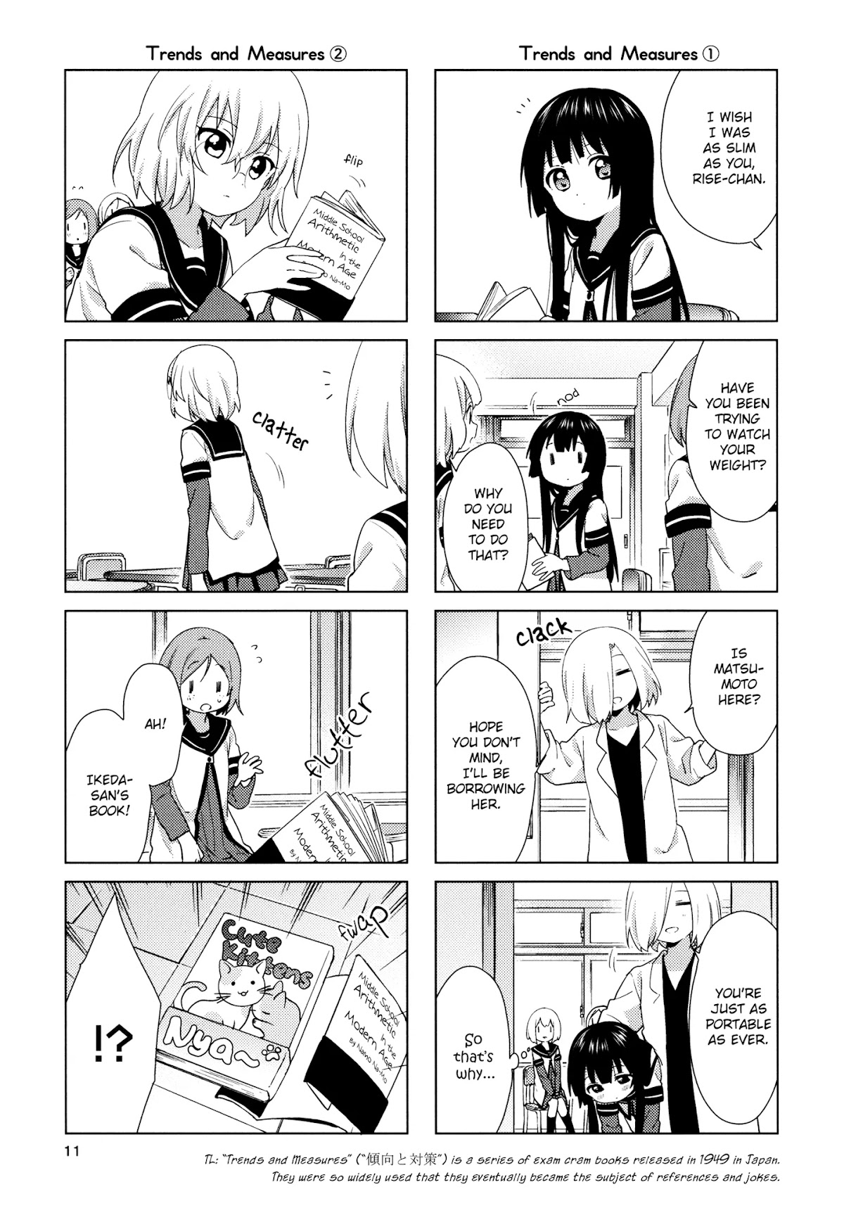 Yuru Yuri Chapter 138.5 page 10 - Chapter 138.5: One Day of Nanamori Junior High School