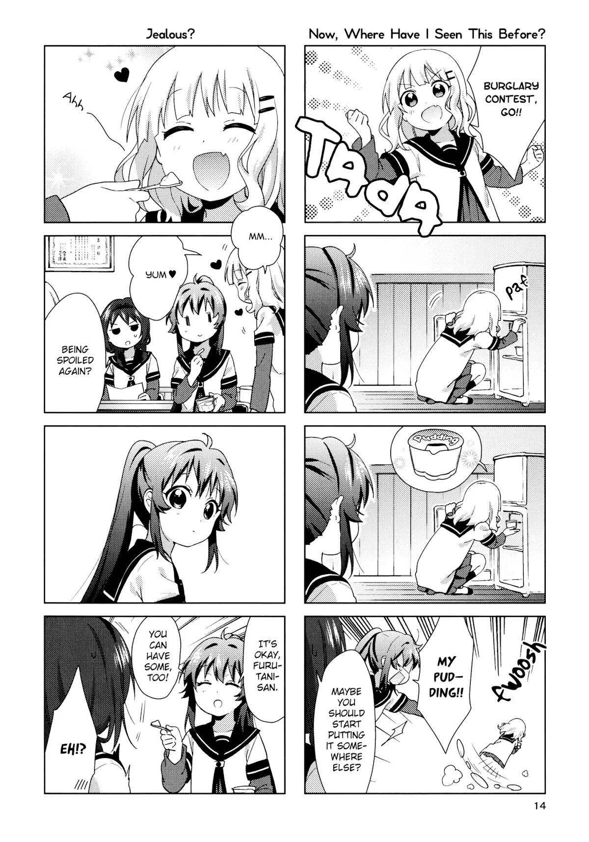Yuru Yuri Chapter 138.5 page 13 - Chapter 138.5: One Day of Nanamori Junior High School