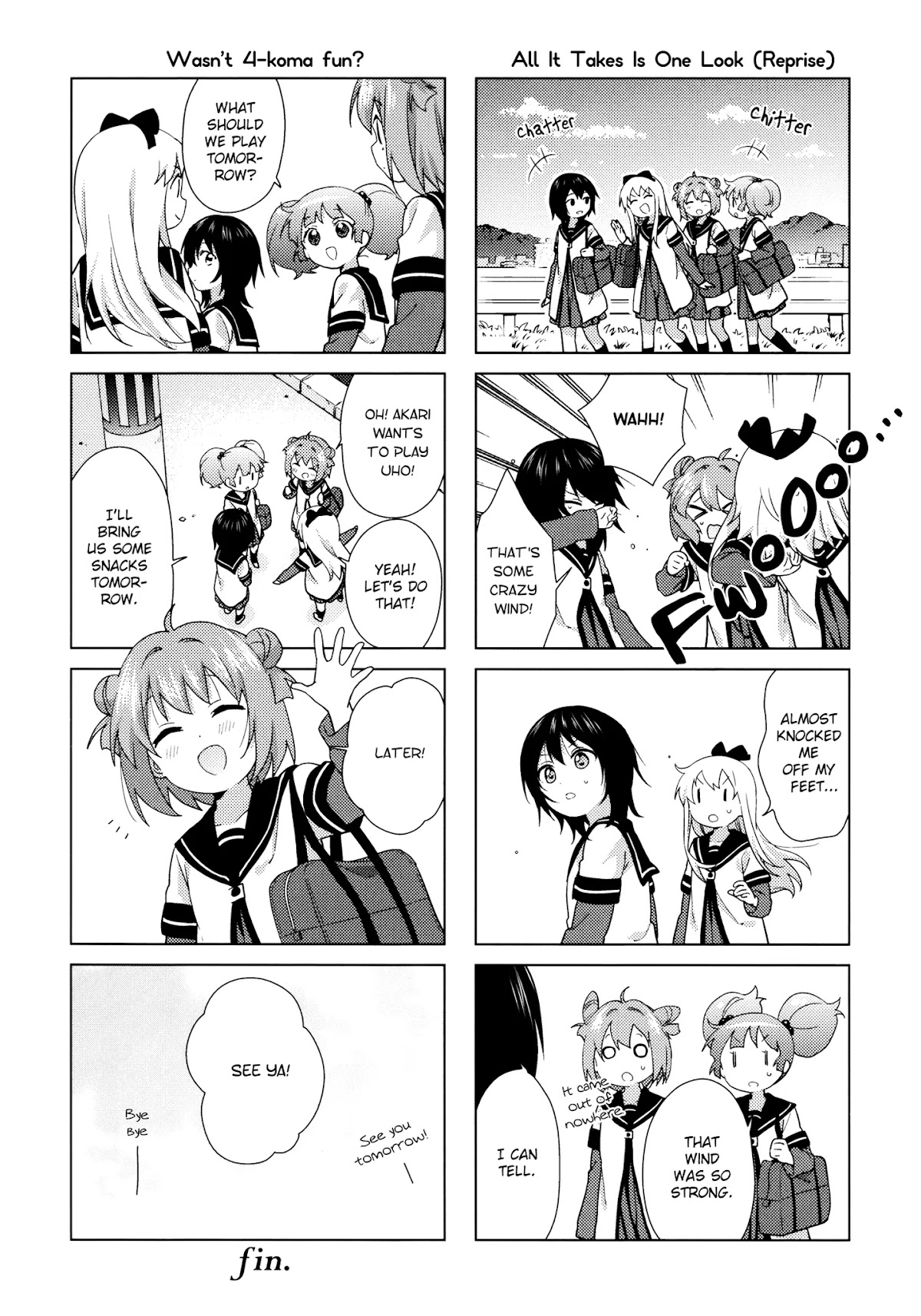 Yuru Yuri Chapter 138.5 page 17 - Chapter 138.5: One Day of Nanamori Junior High School