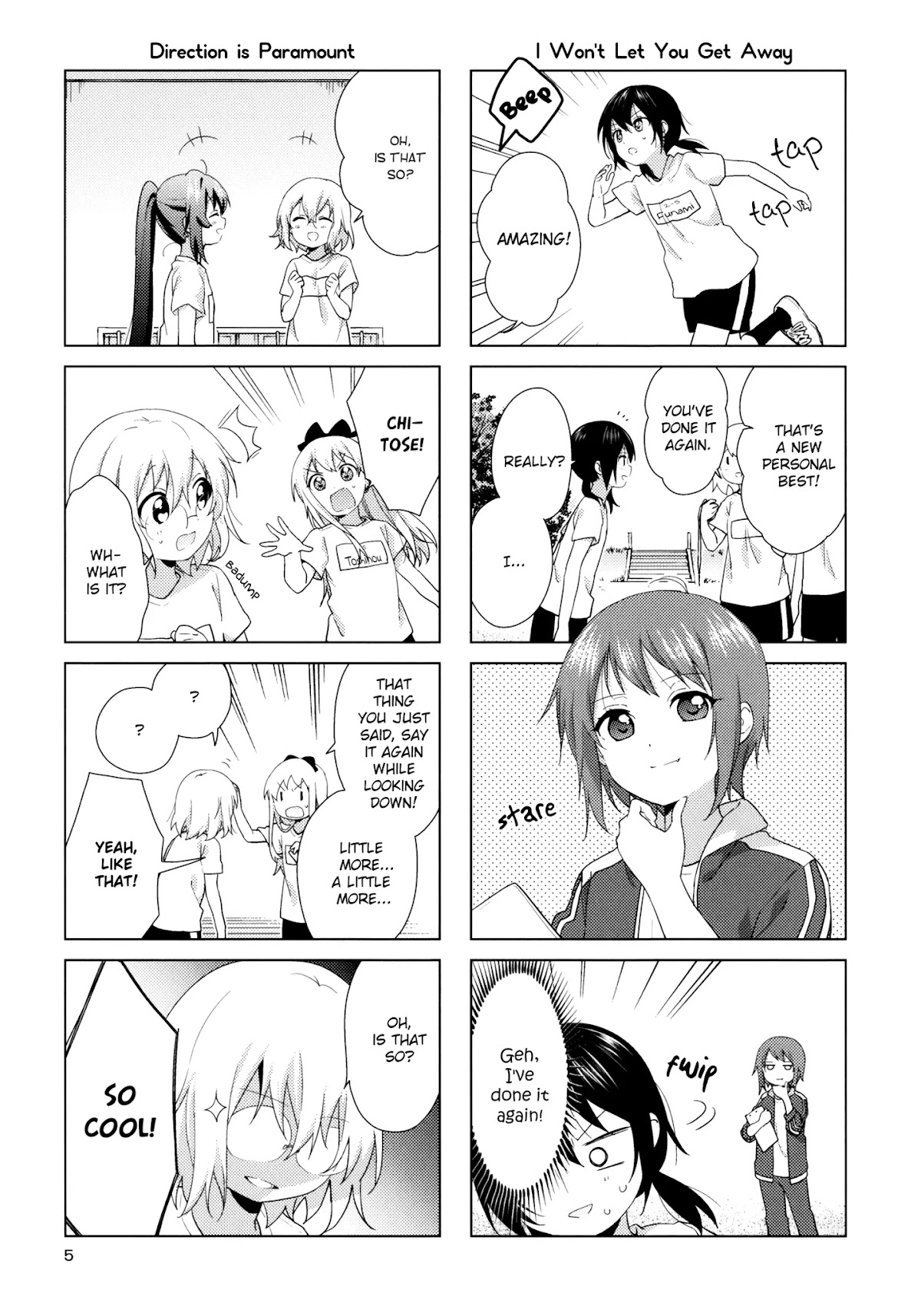 Yuru Yuri Chapter 138.5 page 4 - Chapter 138.5: One Day of Nanamori Junior High School