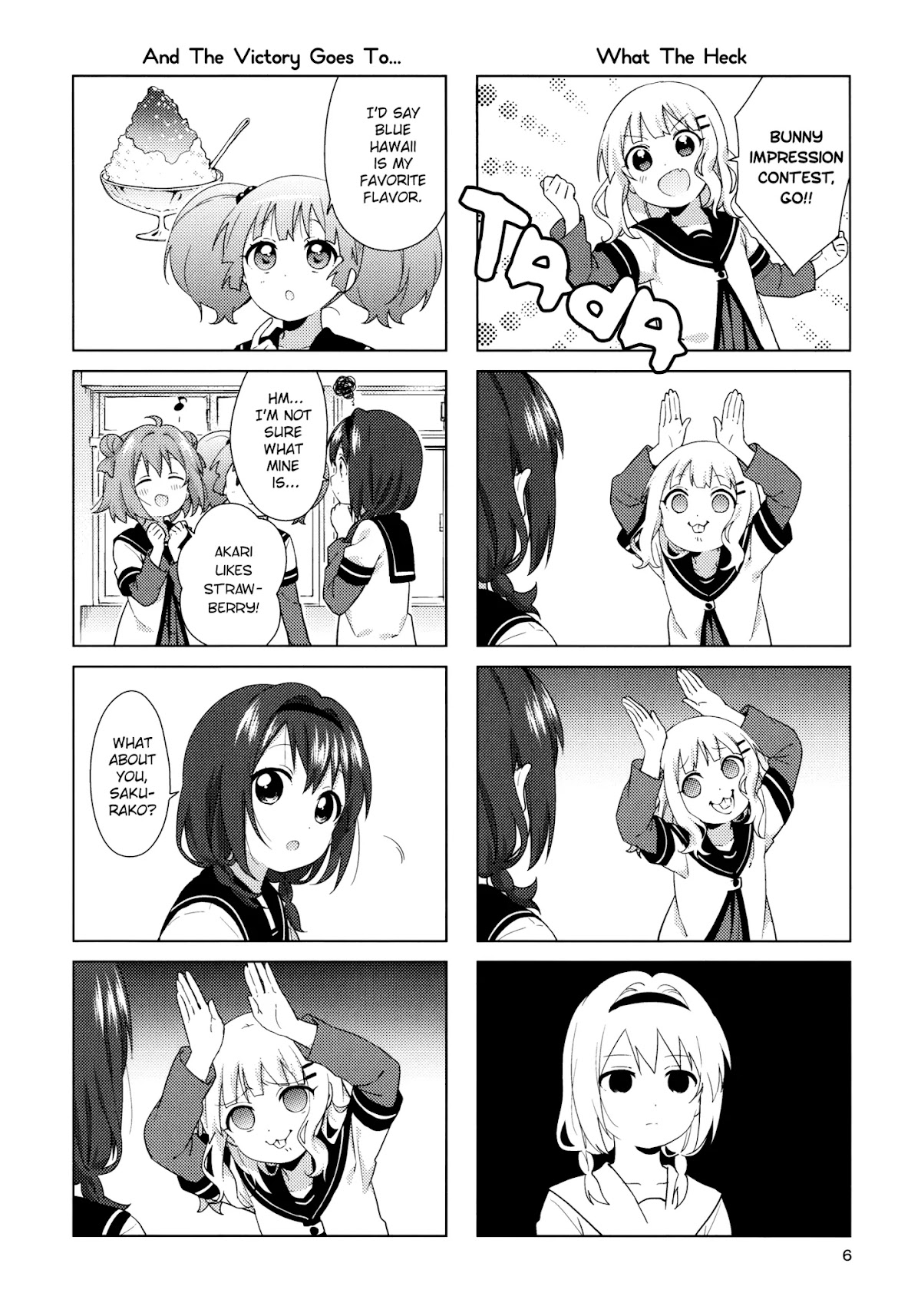 Yuru Yuri Chapter 138.5 page 5 - Chapter 138.5: One Day of Nanamori Junior High School