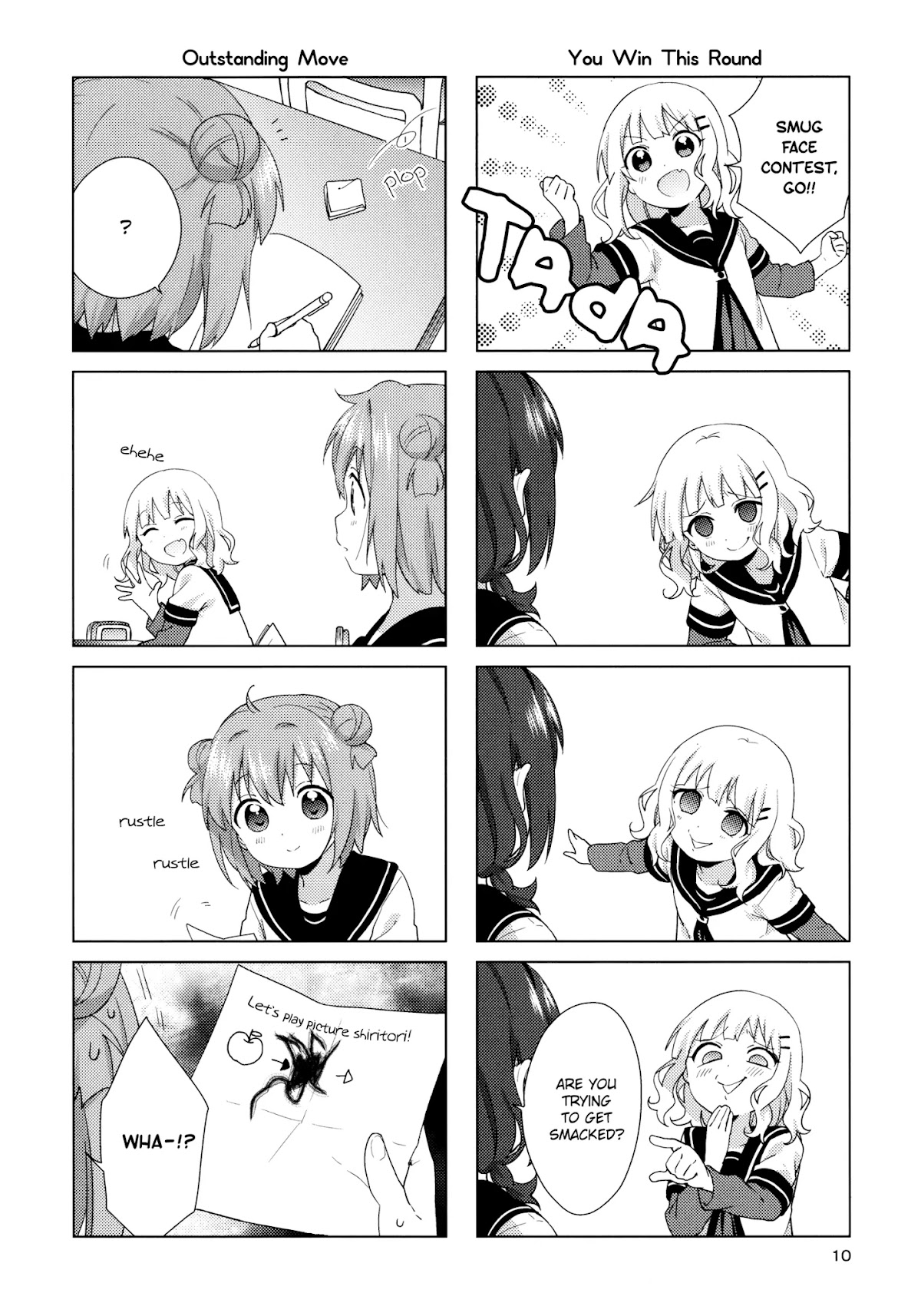 Yuru Yuri Chapter 138.5 page 9 - Chapter 138.5: One Day of Nanamori Junior High School