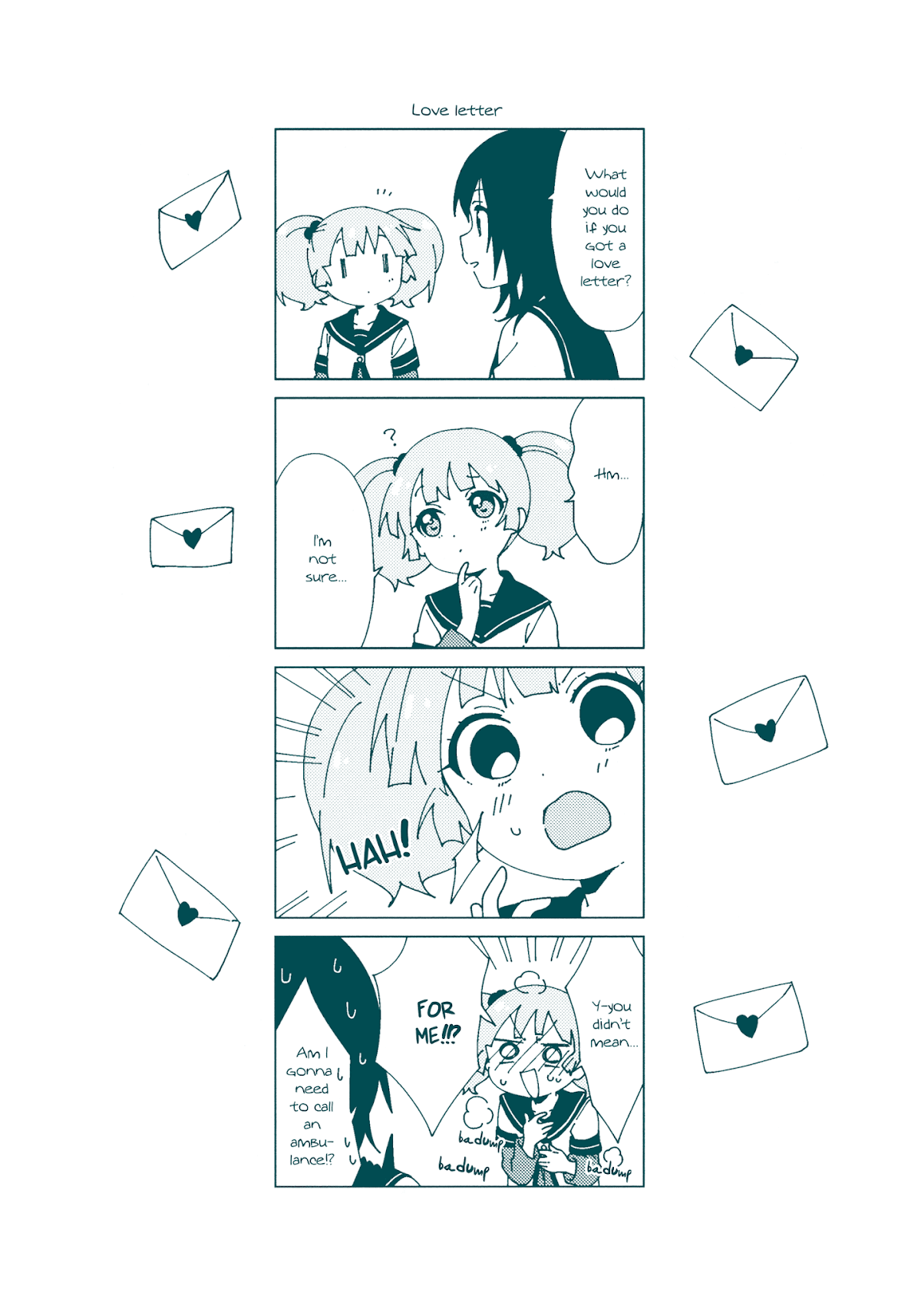 Yuru Yuri Chapter 138.8 page 9 - Chapter 138.8: Volume 17 Extras