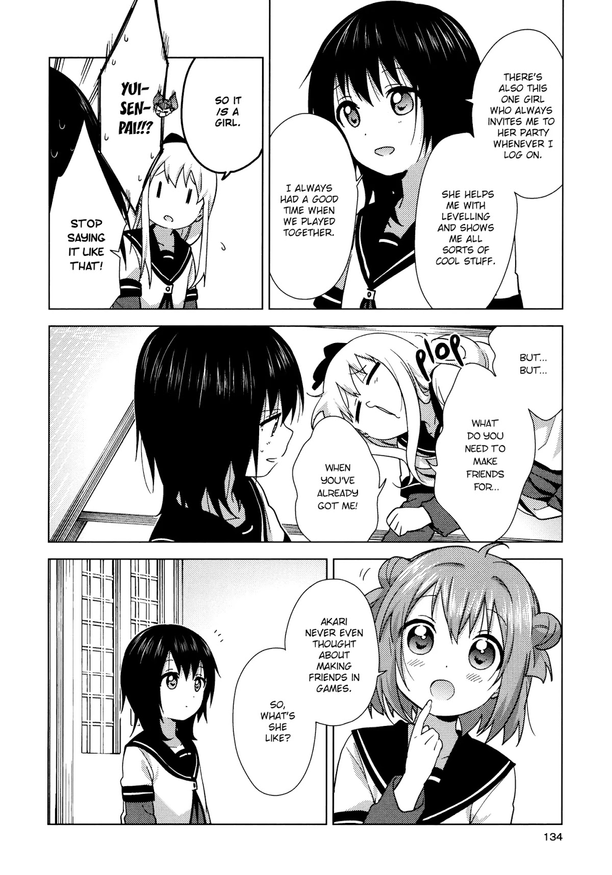 Yuru Yuri Chapter 138 page 4 - Chapter 138: The After-Game Mysteries
