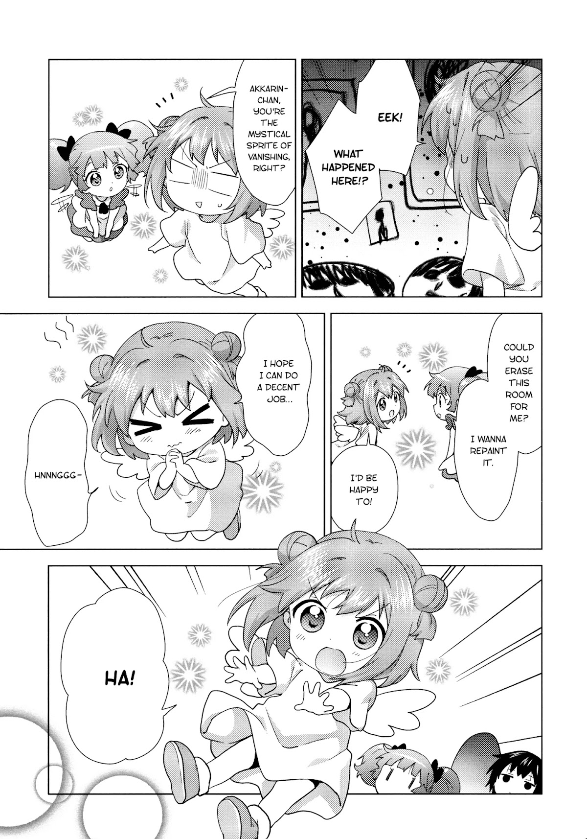 Yuru Yuri Chapter 139 page 11 - Chapter 139: Chi-na, the Mystical Painting Sprite