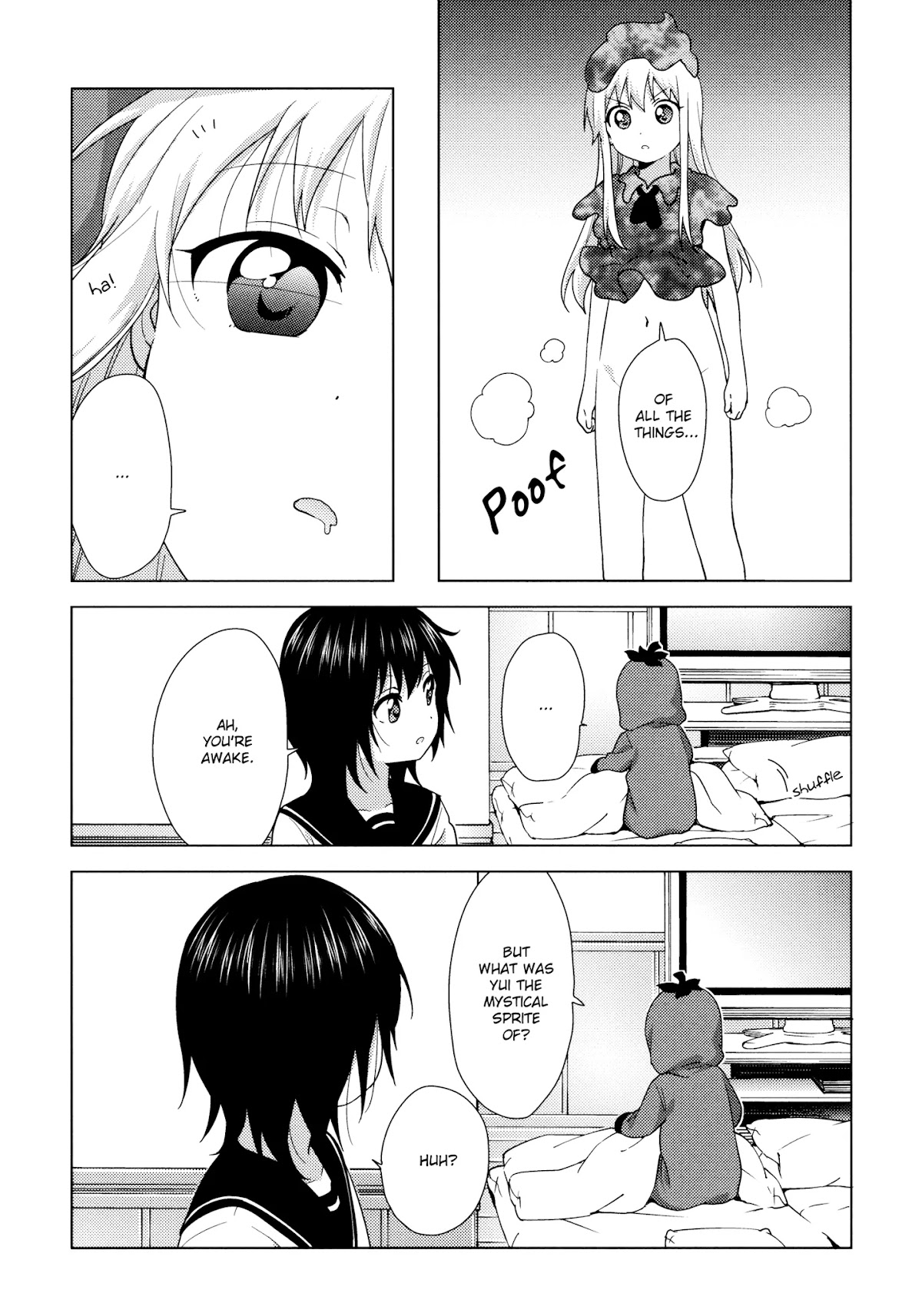 Yuru Yuri Chapter 139 page 12 - Chapter 139: Chi-na, the Mystical Painting Sprite