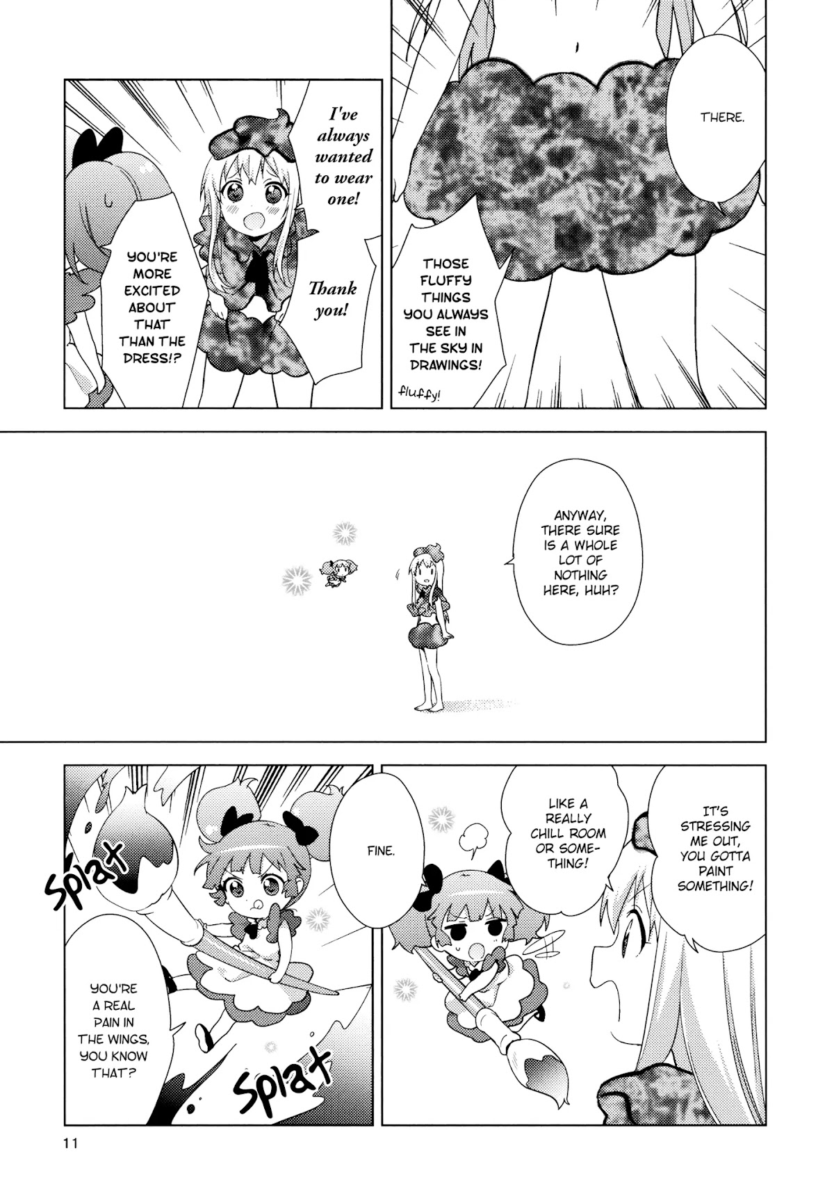 Yuru Yuri Chapter 139 page 7 - Chapter 139: Chi-na, the Mystical Painting Sprite