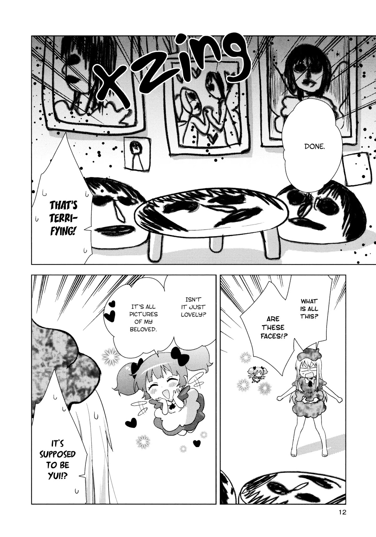 Yuru Yuri Chapter 139 page 8 - Chapter 139: Chi-na, the Mystical Painting Sprite