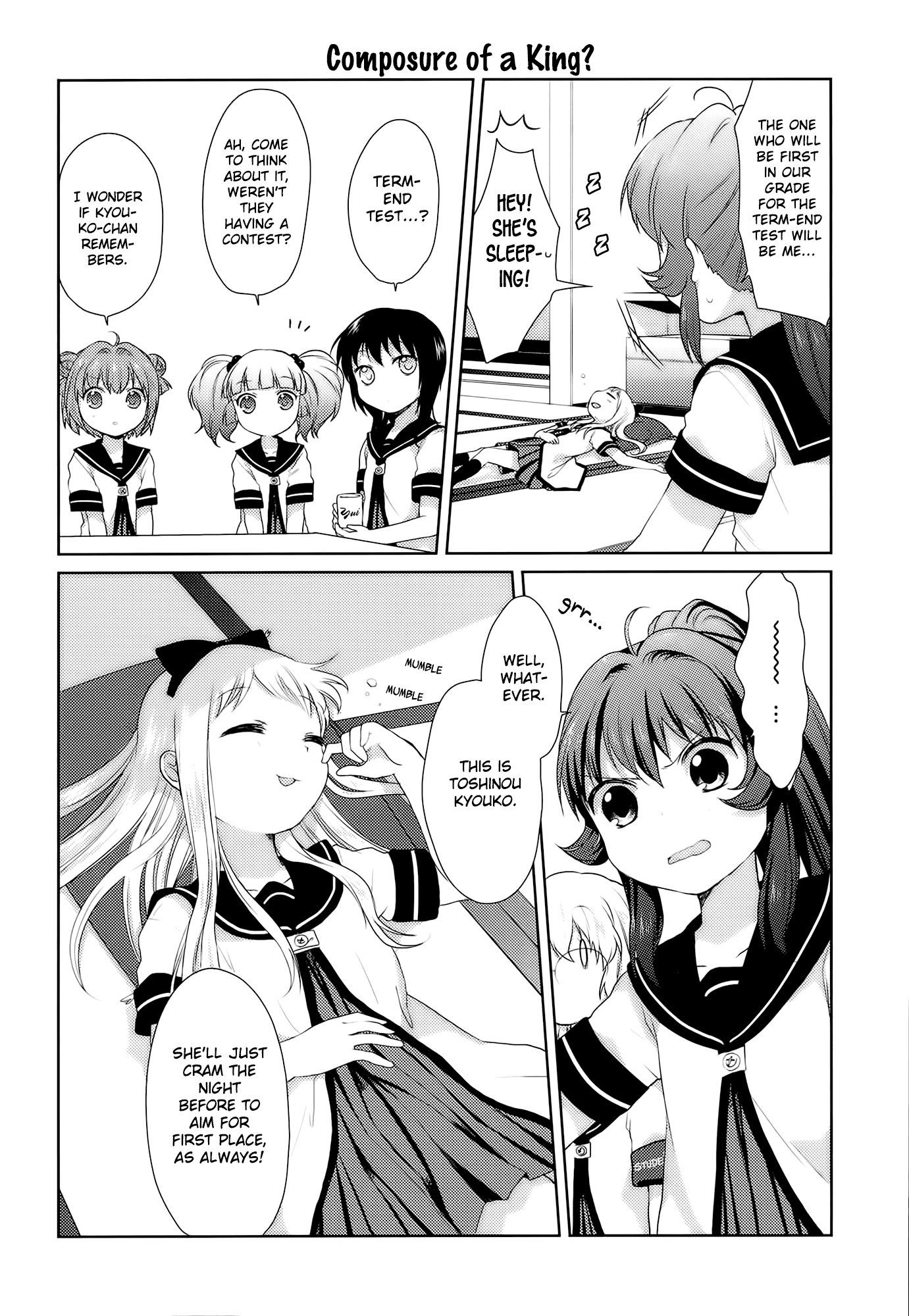 Yuru Yuri Chapter 14 page 6 - Chapter 14: Decisive Battle! Fai Fai Beach