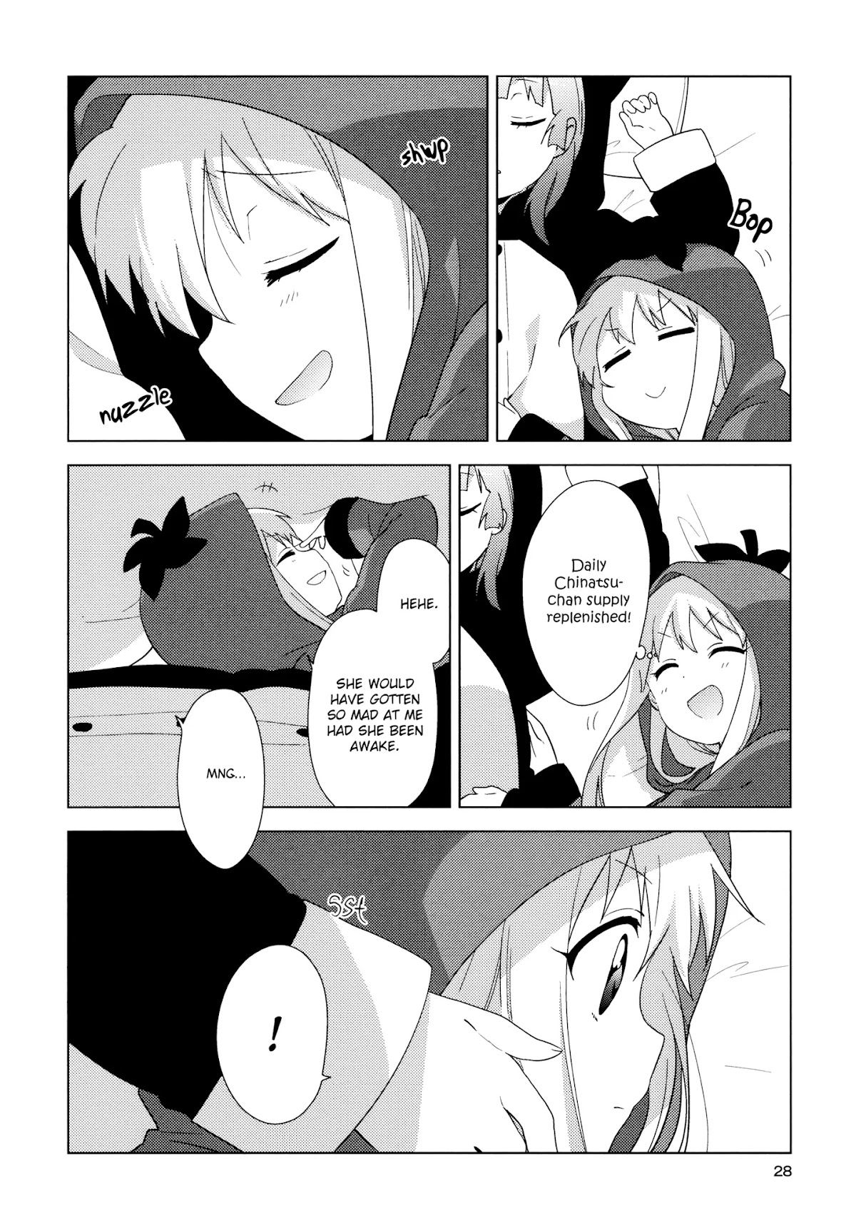 Yuru Yuri Chapter 140 page 10 - Chapter 140: Something is Stirring Beneath the Sheets ♪