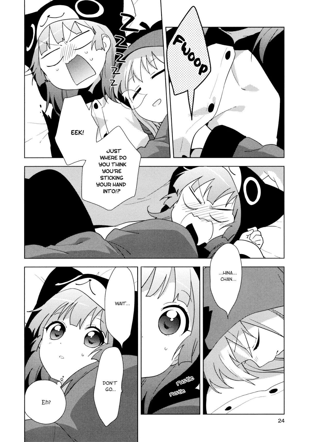 Yuru Yuri Chapter 140 page 6 - Chapter 140: Something is Stirring Beneath the Sheets ♪