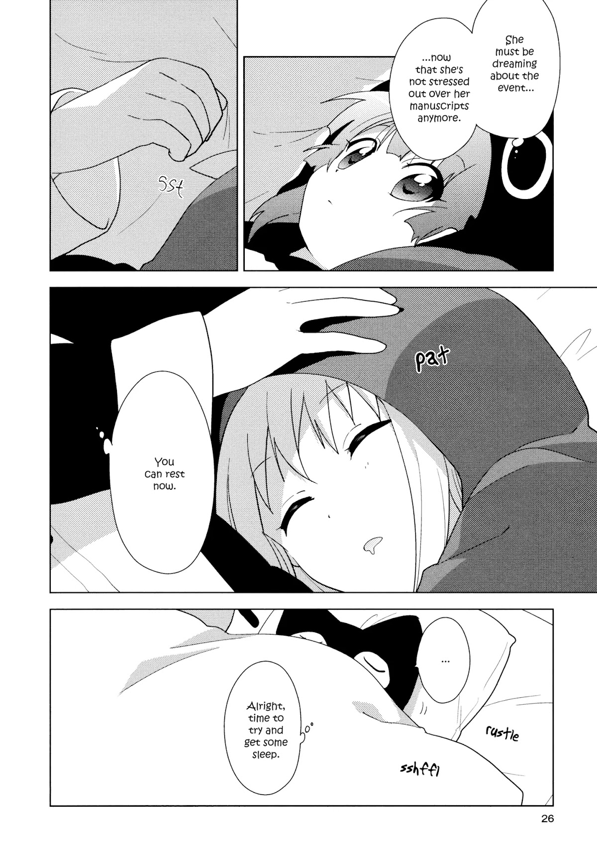 Yuru Yuri Chapter 140 page 8 - Chapter 140: Something is Stirring Beneath the Sheets ♪