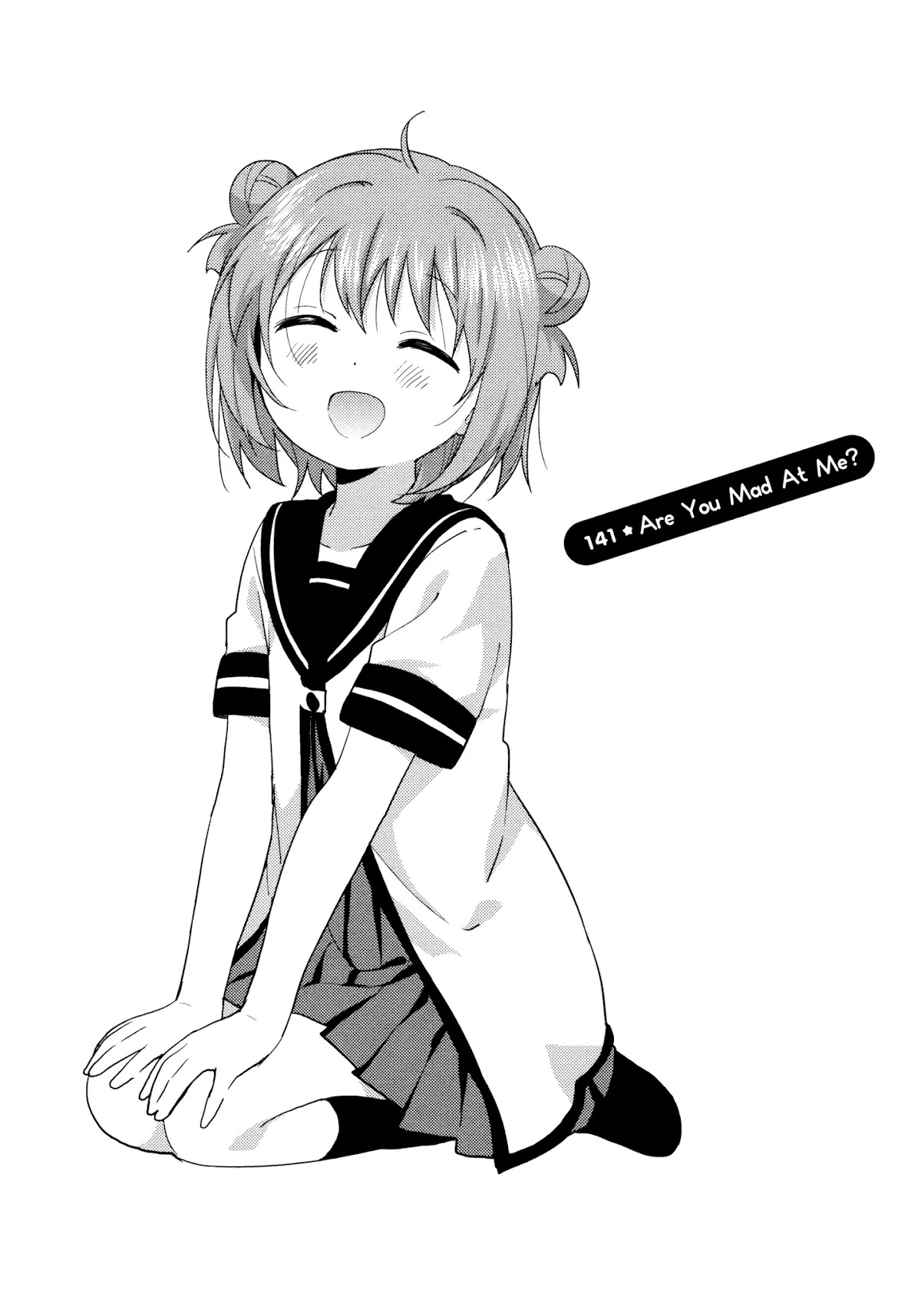 Yuru Yuri Chapter 141 page 1 - Chapter 141: Are You Mad At Me?