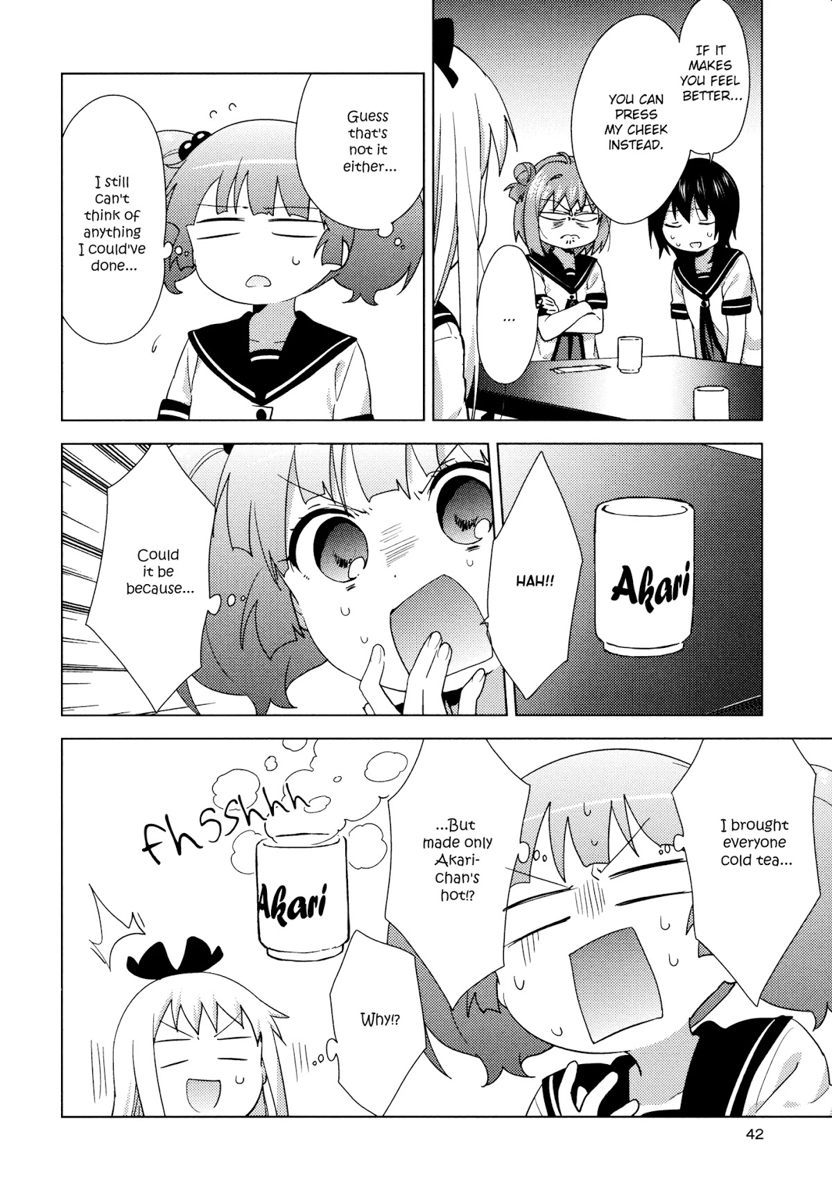 Yuru Yuri Chapter 141 page 10 - Chapter 141: Are You Mad At Me?