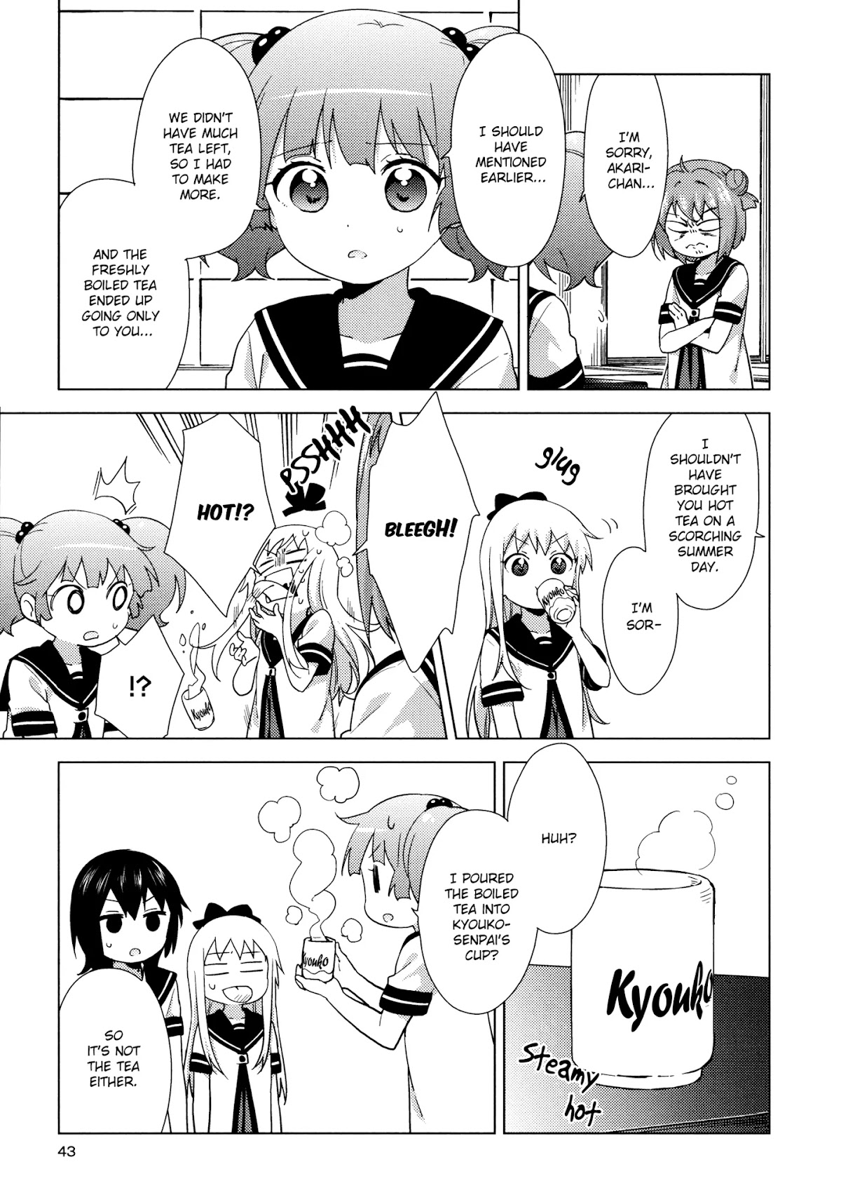 Yuru Yuri Chapter 141 page 11 - Chapter 141: Are You Mad At Me?